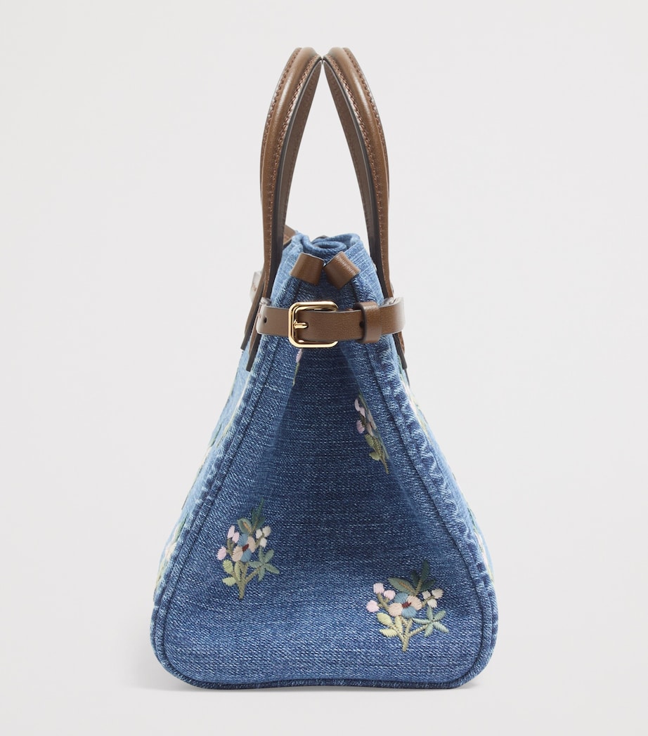Valentino Garavani Small Embroidered Antibes Top-Handle Bag Axm Image 3