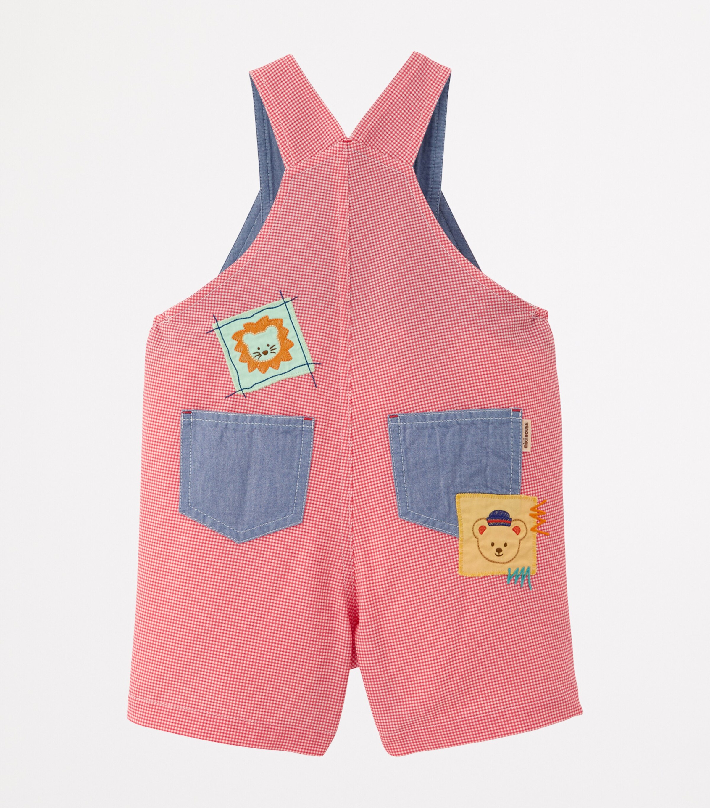 Cotton Classic Bear Dungarees (6-24 Months) 2 Image 6