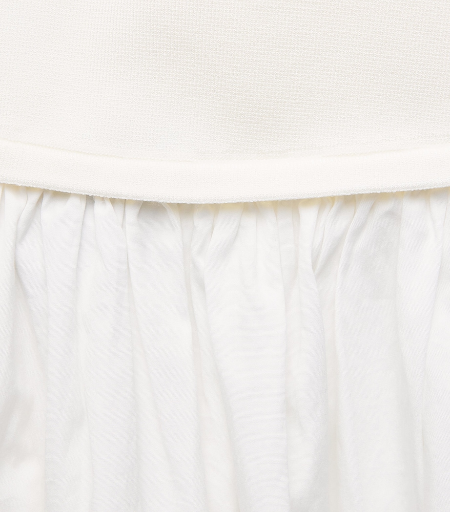 Polo Ralph Lauren Womens Cotton Flounce Mini Skirt White Image 6