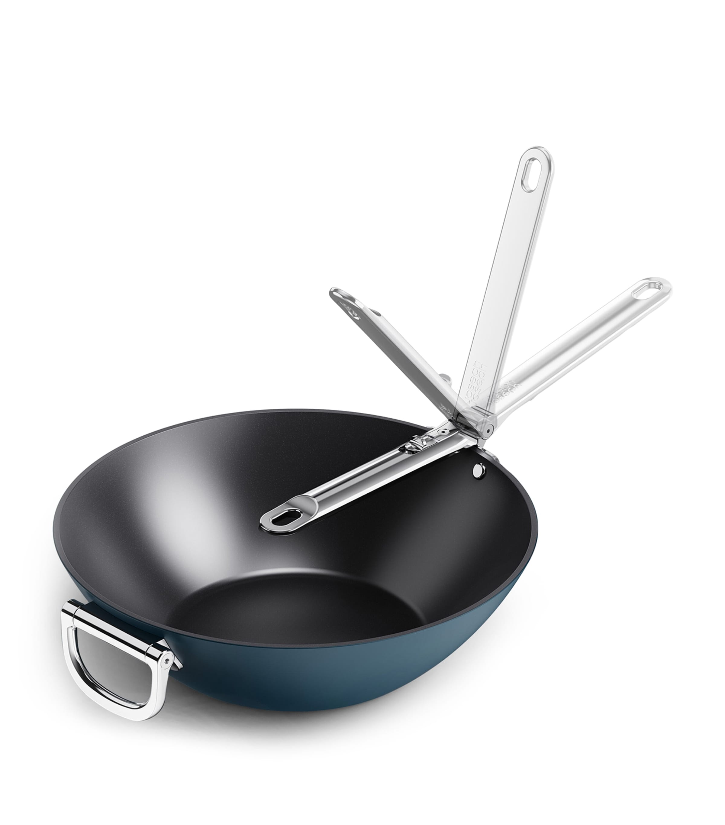 Joseph Joseph Space 12.5 Nonstick Wok In Blue