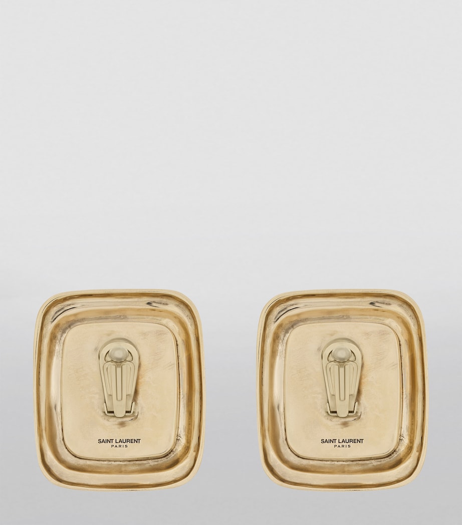 Cabochon Clip-On Earrings 1056 Image 3