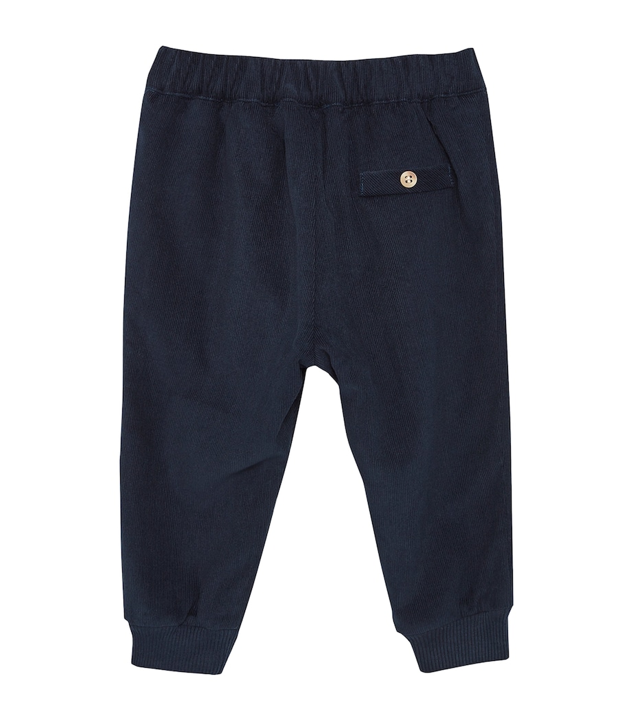 Cotton Cuffed Sweatpants (2-24 Months) NAVY Image 2
