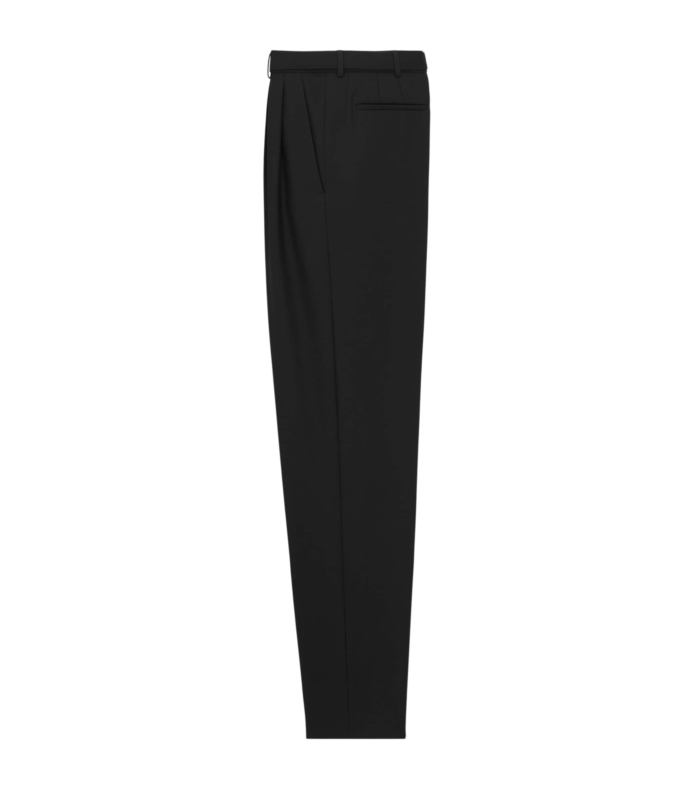 Wool Pleated Trousers 1000 Image 2