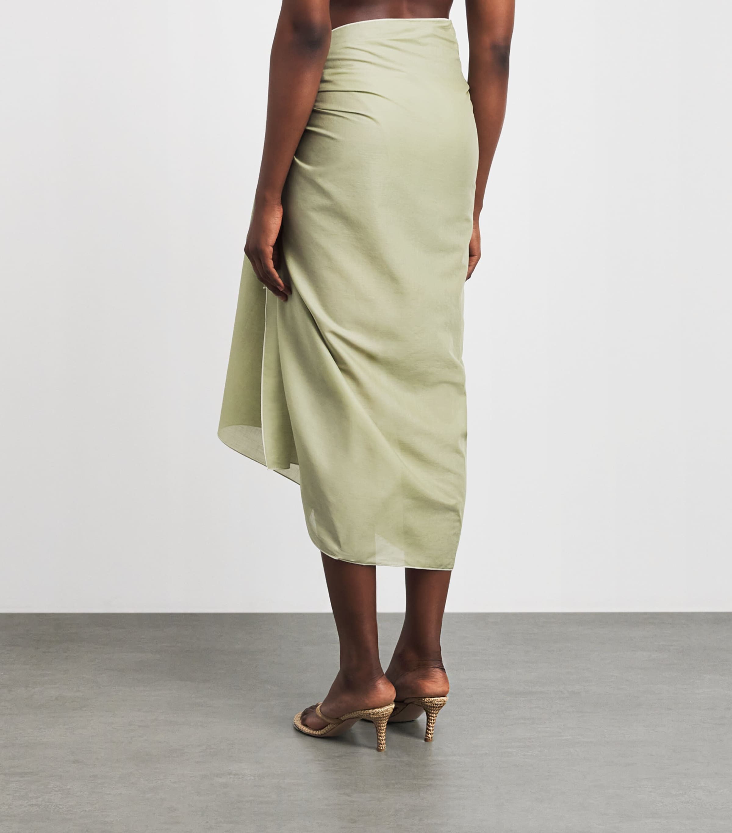 Eres Womens Cotton Voile Cabine Pareo Alligator Image 5