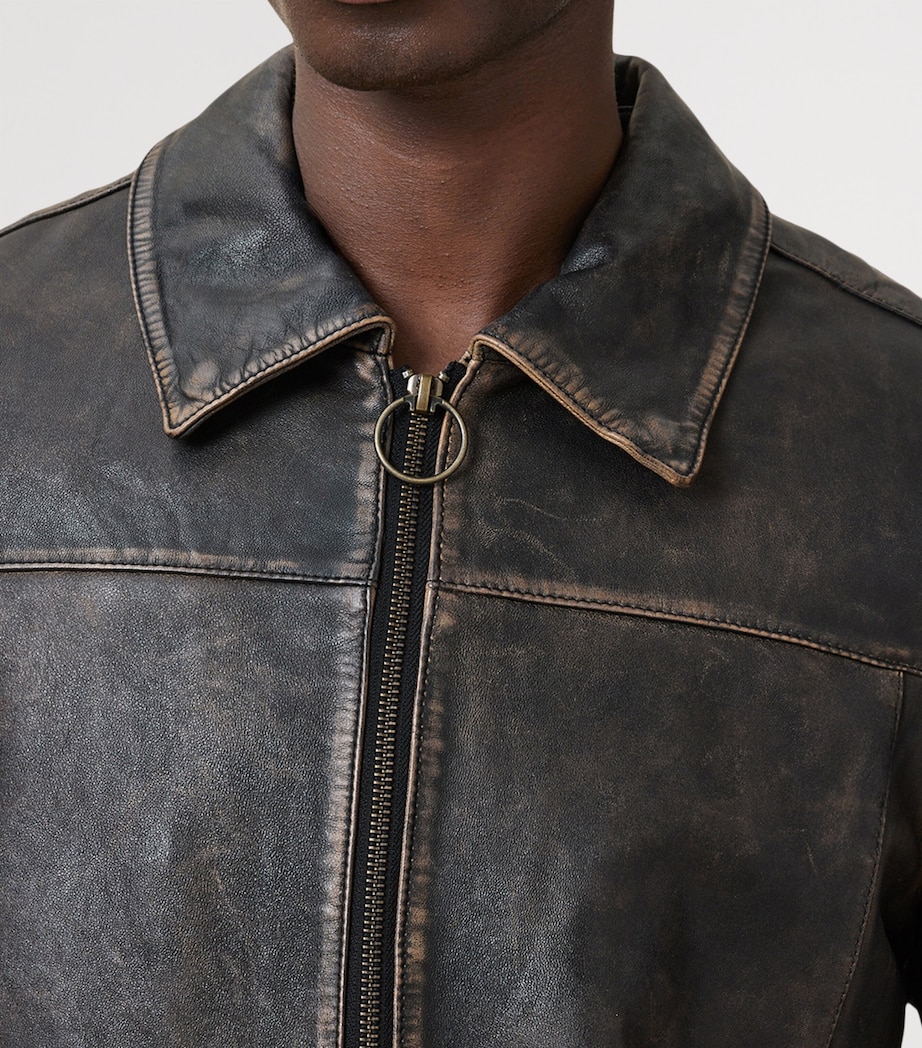 Alkan Leather Jacket VINTAGE BLACK Image 11