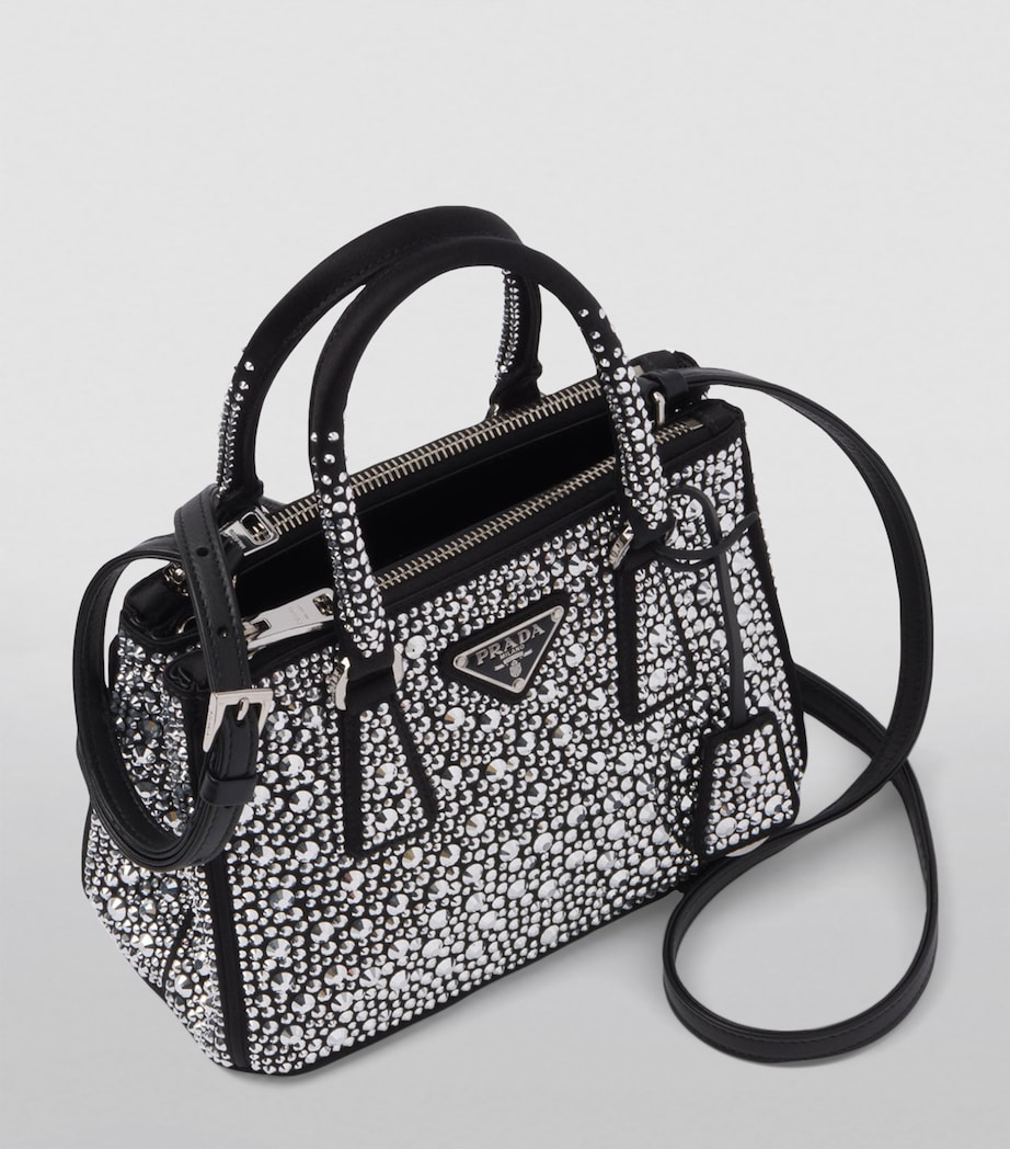 Prada Mini Embellished Galleria Top-Handle Bag Image 6