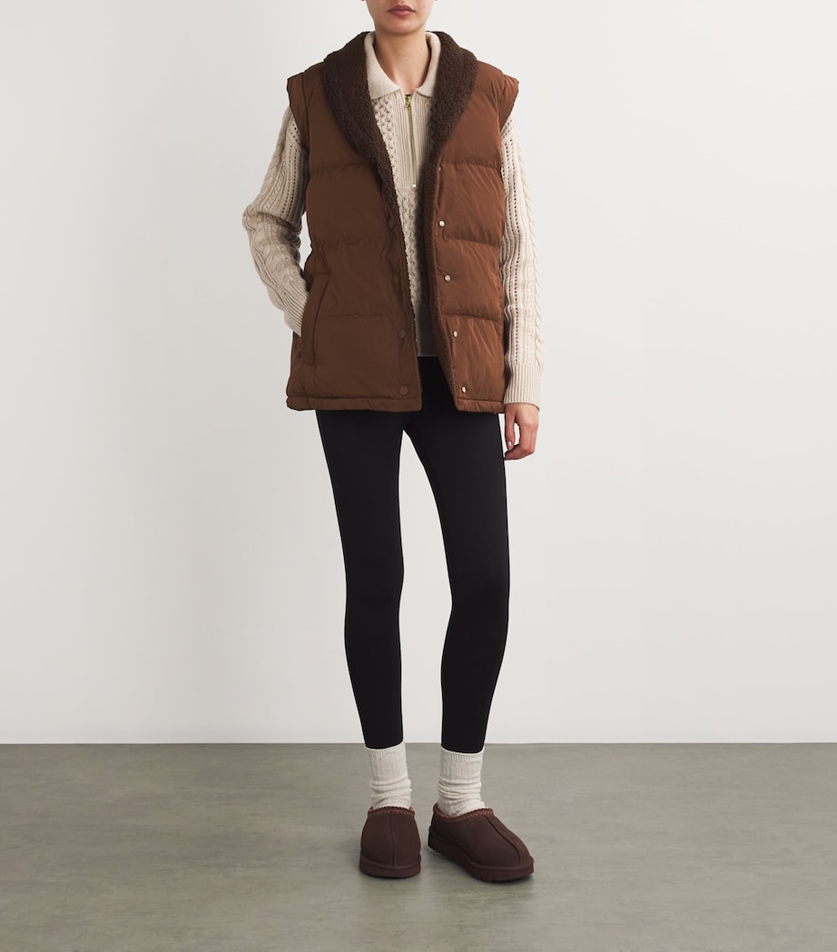 Varley Womens Lanville Reversible Gilet Chstnt/cfee Bn Image 2