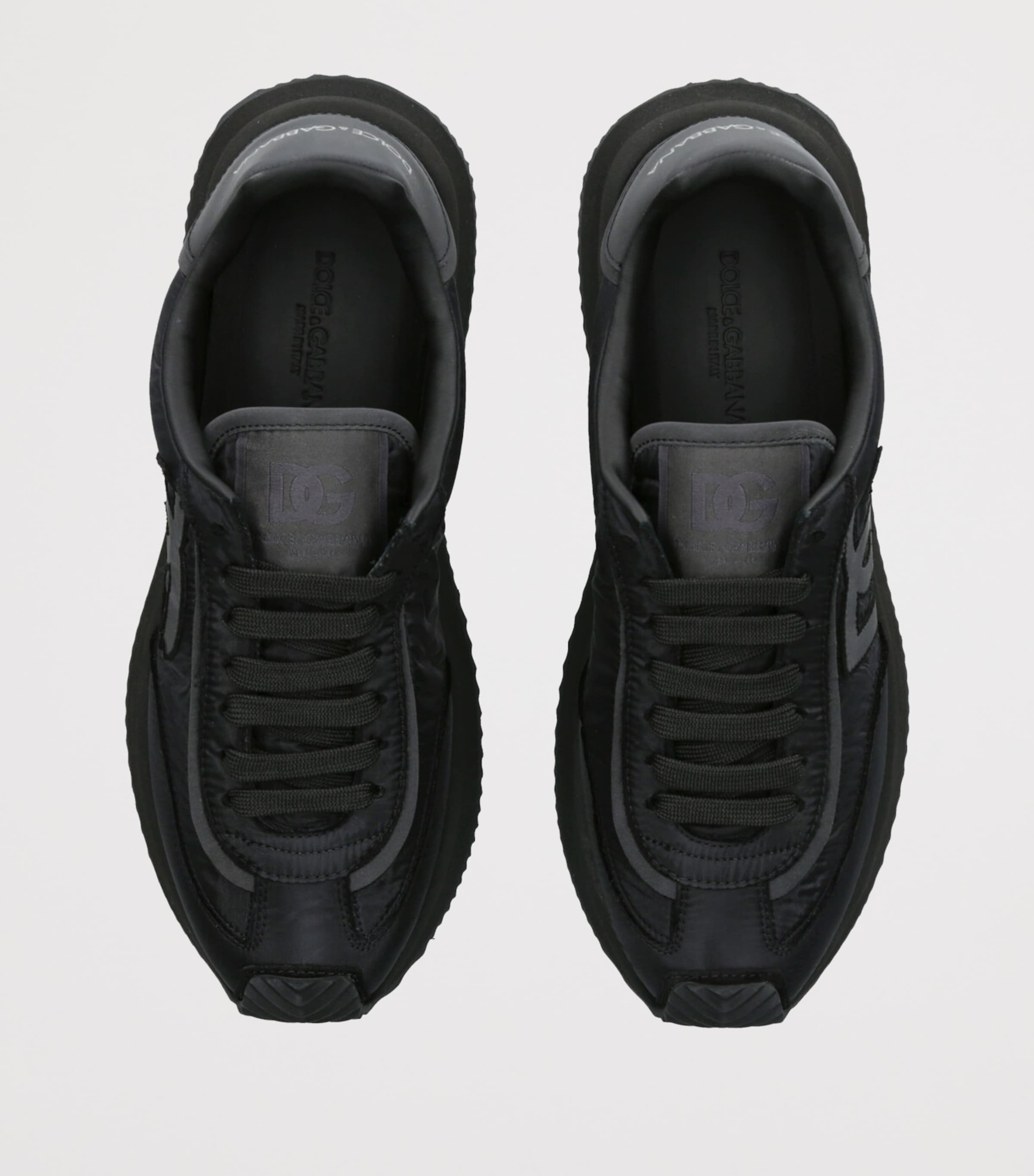 Dolce & Gabbana Black DG Cushion Sneakers | Harrods US