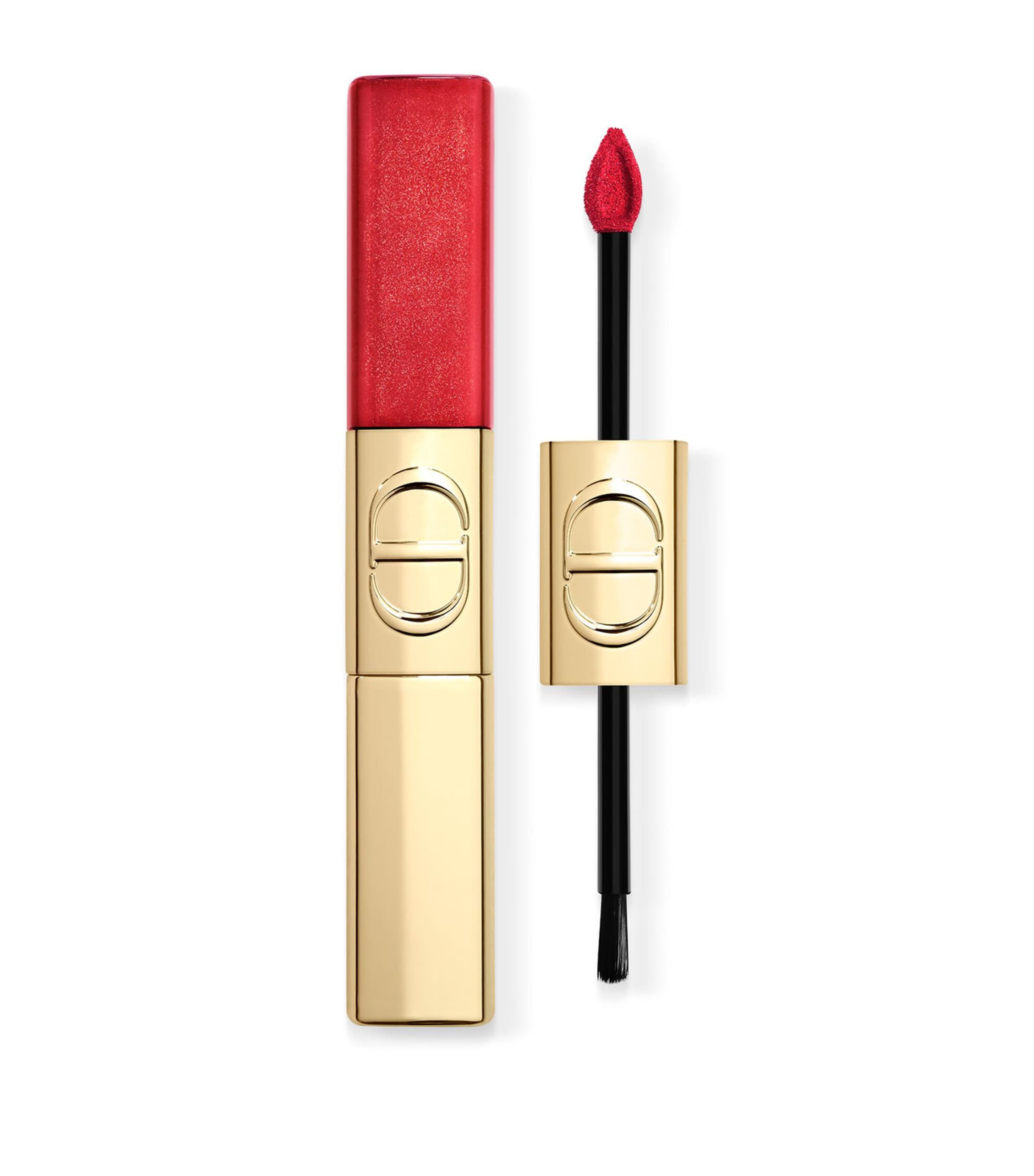 Dior Rouge Forever Limited Edition Liquid Sequin Duo Lipstick In Red