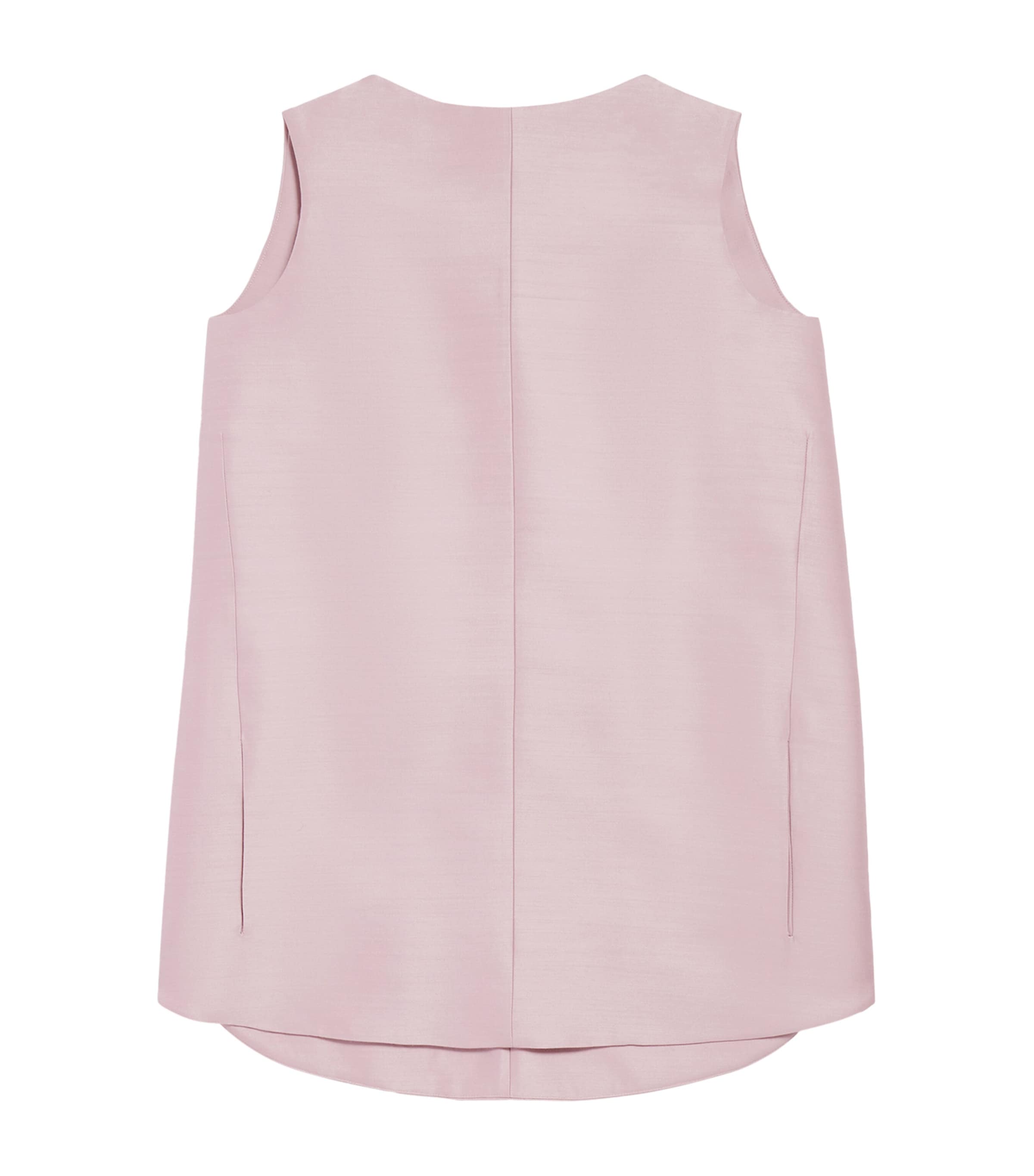 Balenciaga Womens Wool-Silk A-Line Mini Dress Image 1