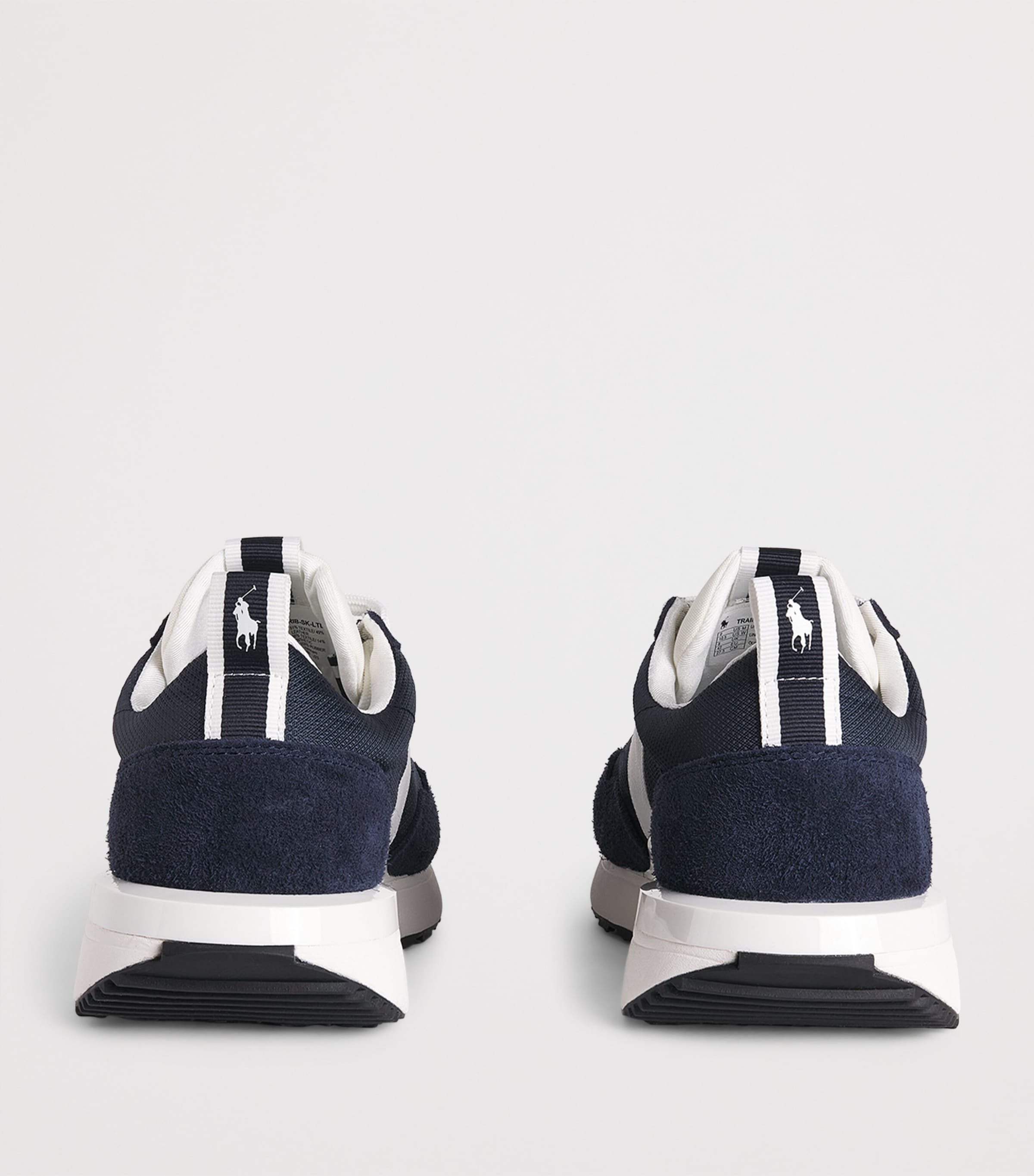 Polo Ralph Lauren Leather-Blend Train 89 Sneakers Navy/deckwash White Image 5