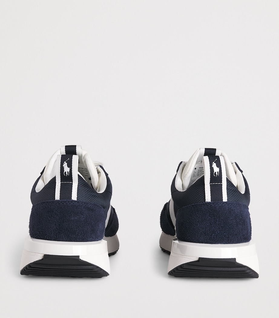 Polo Ralph Lauren Leather-Blend Train 89 Sneakers Navy/deckwash White Image 5