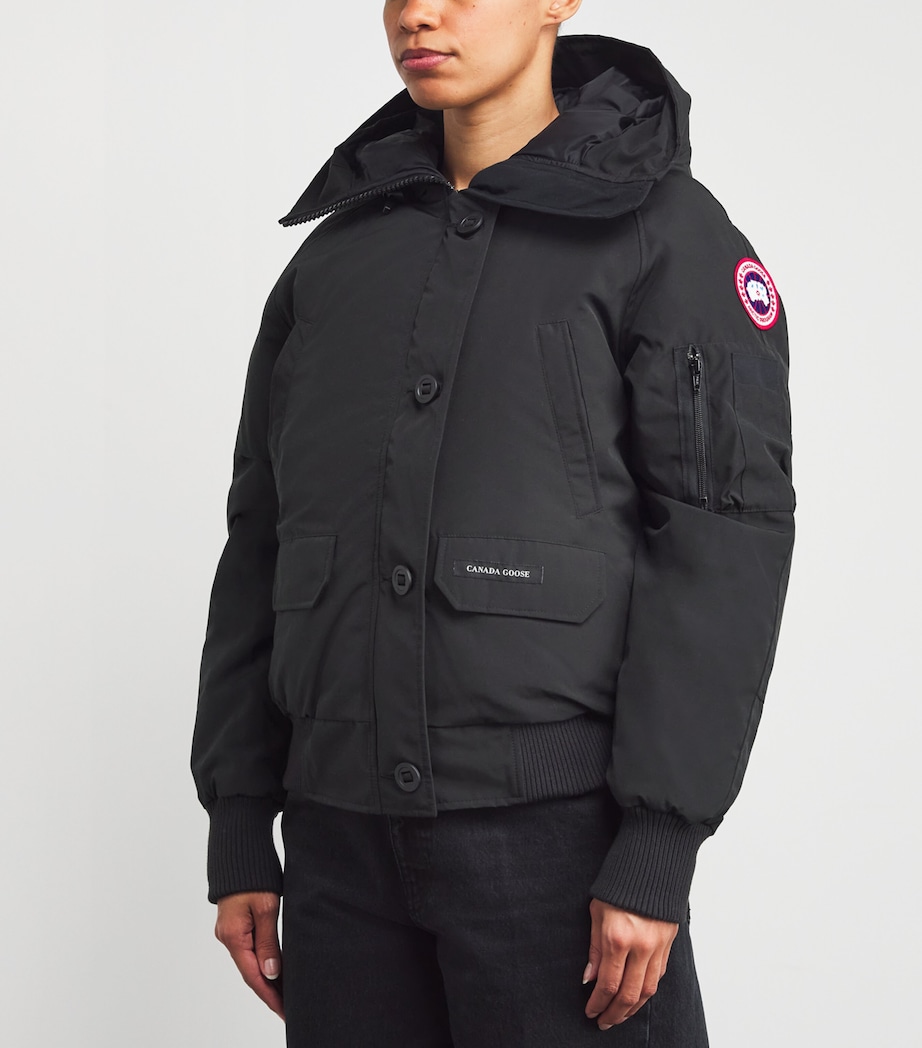 Water-Repellent Down Chilliwack Bomber Jacket 9061BLACK - NOIR Image 3