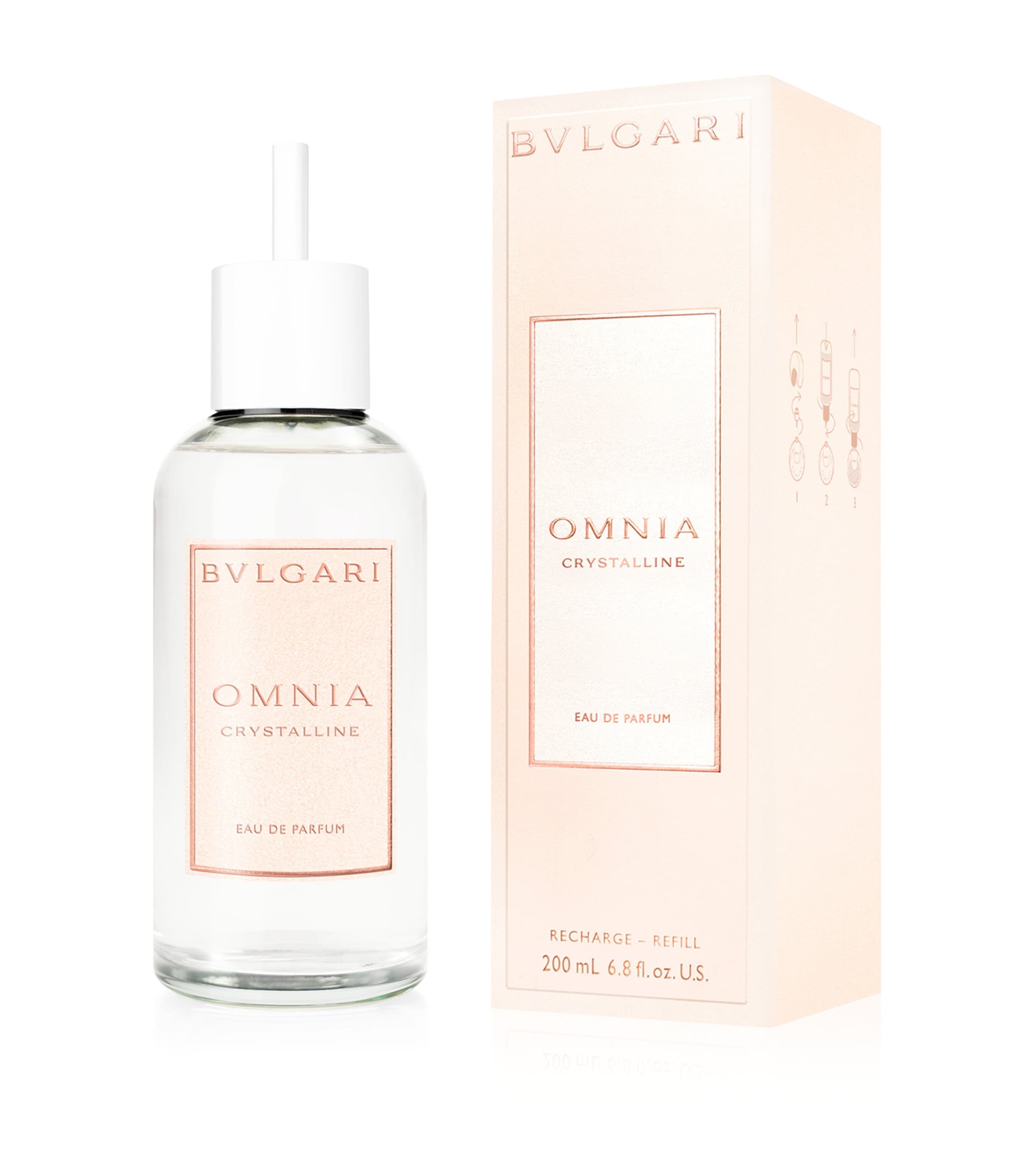Bvlgari Omnia Crystalline Eau de Parfum – Refill (200ml) | Harrods US