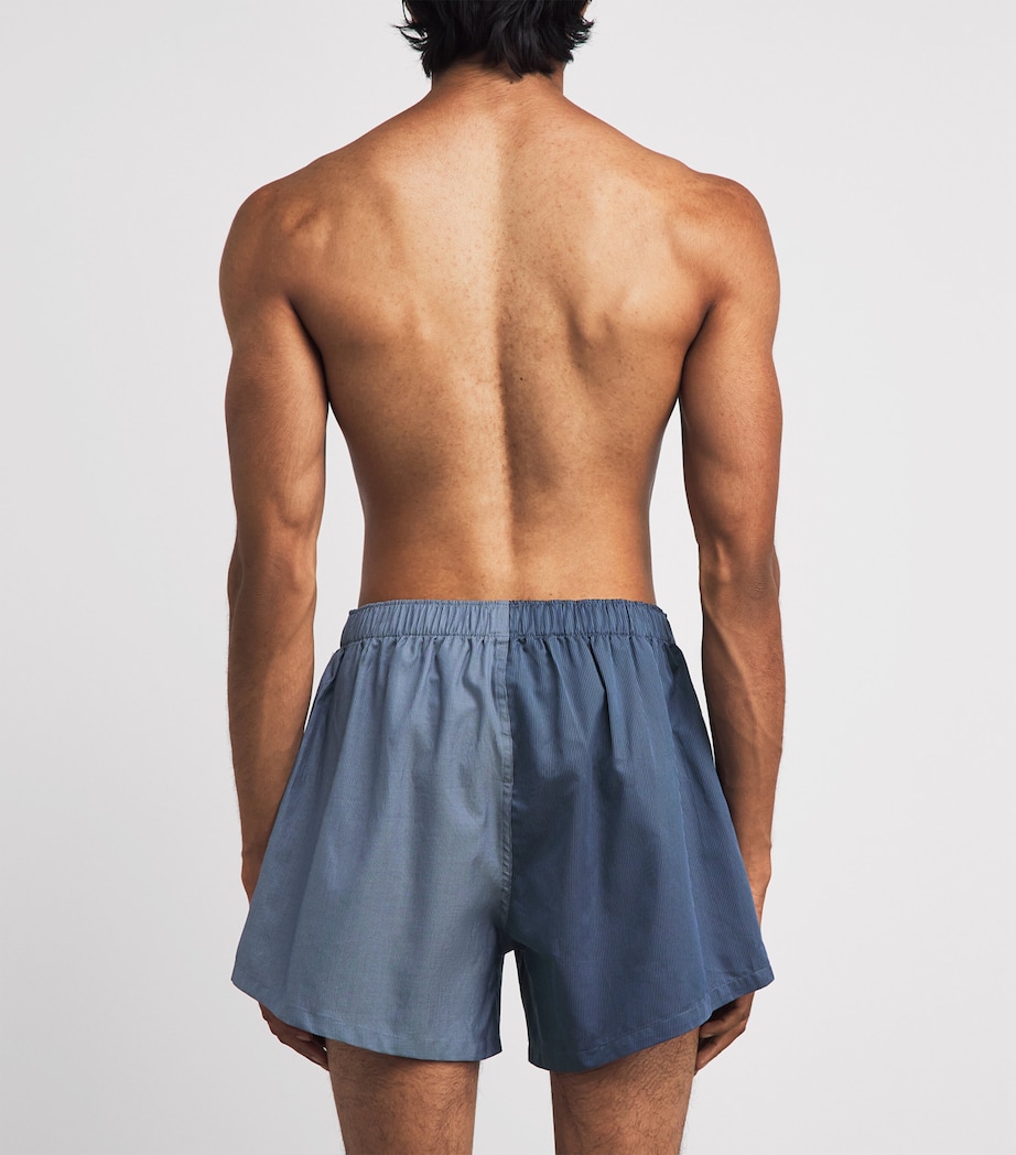 Paul Smith Mens Cotton Stripe Boxer Shorts Image 3
