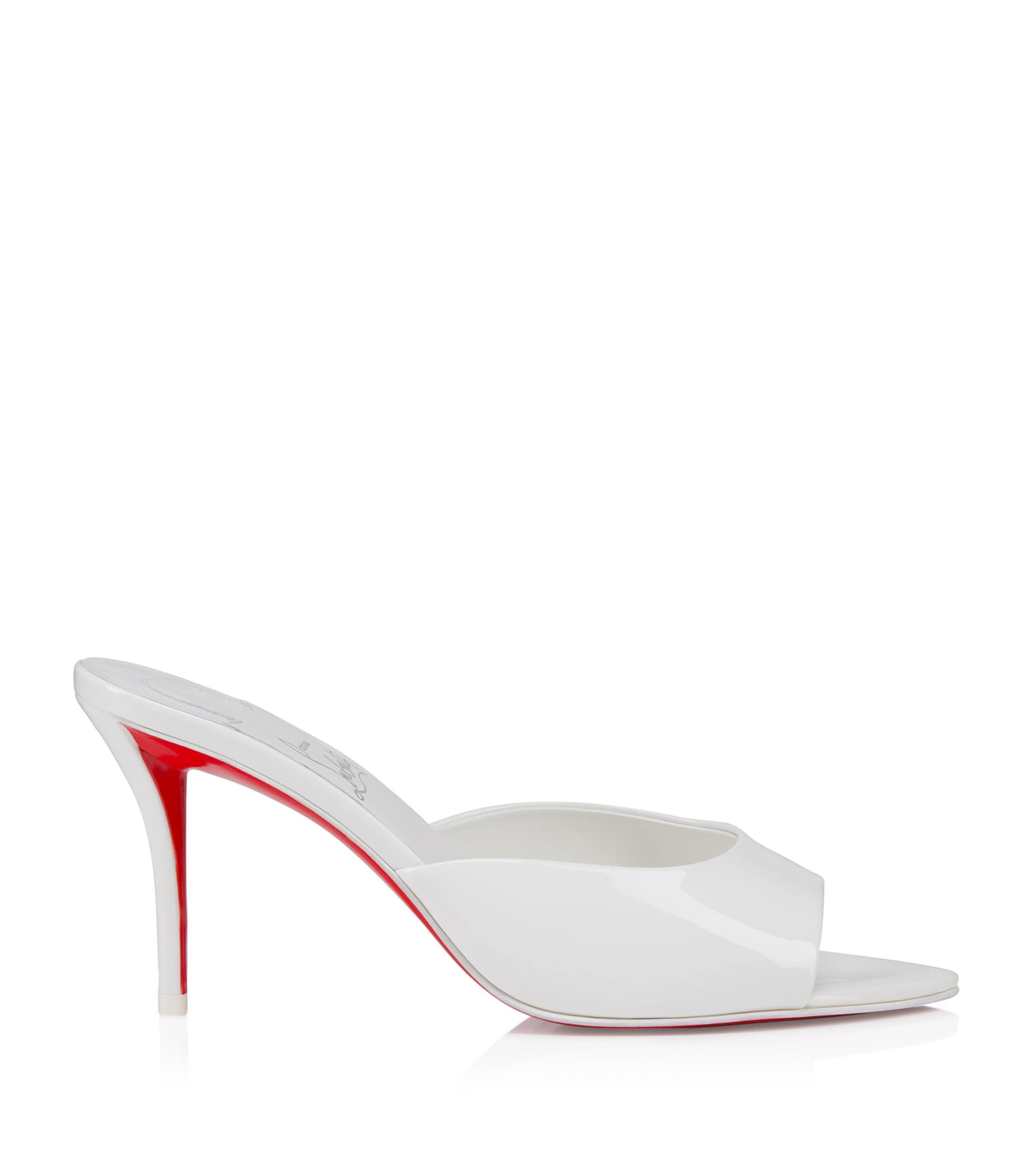 Christian Louboutin Miss Z Patent Calfskin Mules 80