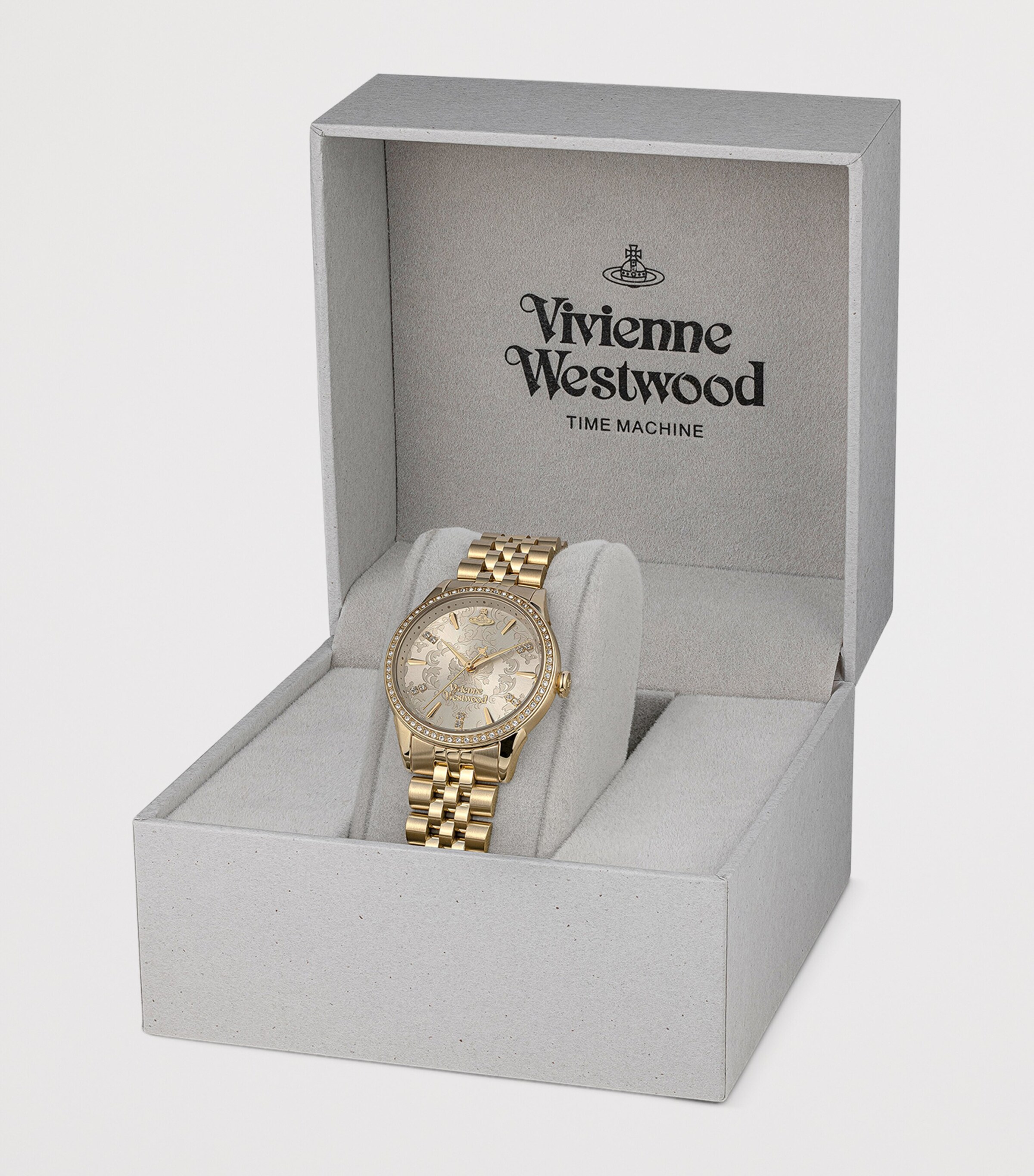 ■Vivienne Westwood■ Little Wallace VV327LBLSL Vivienne Westwood Stainless Steel Little Wallace Watch 32mm