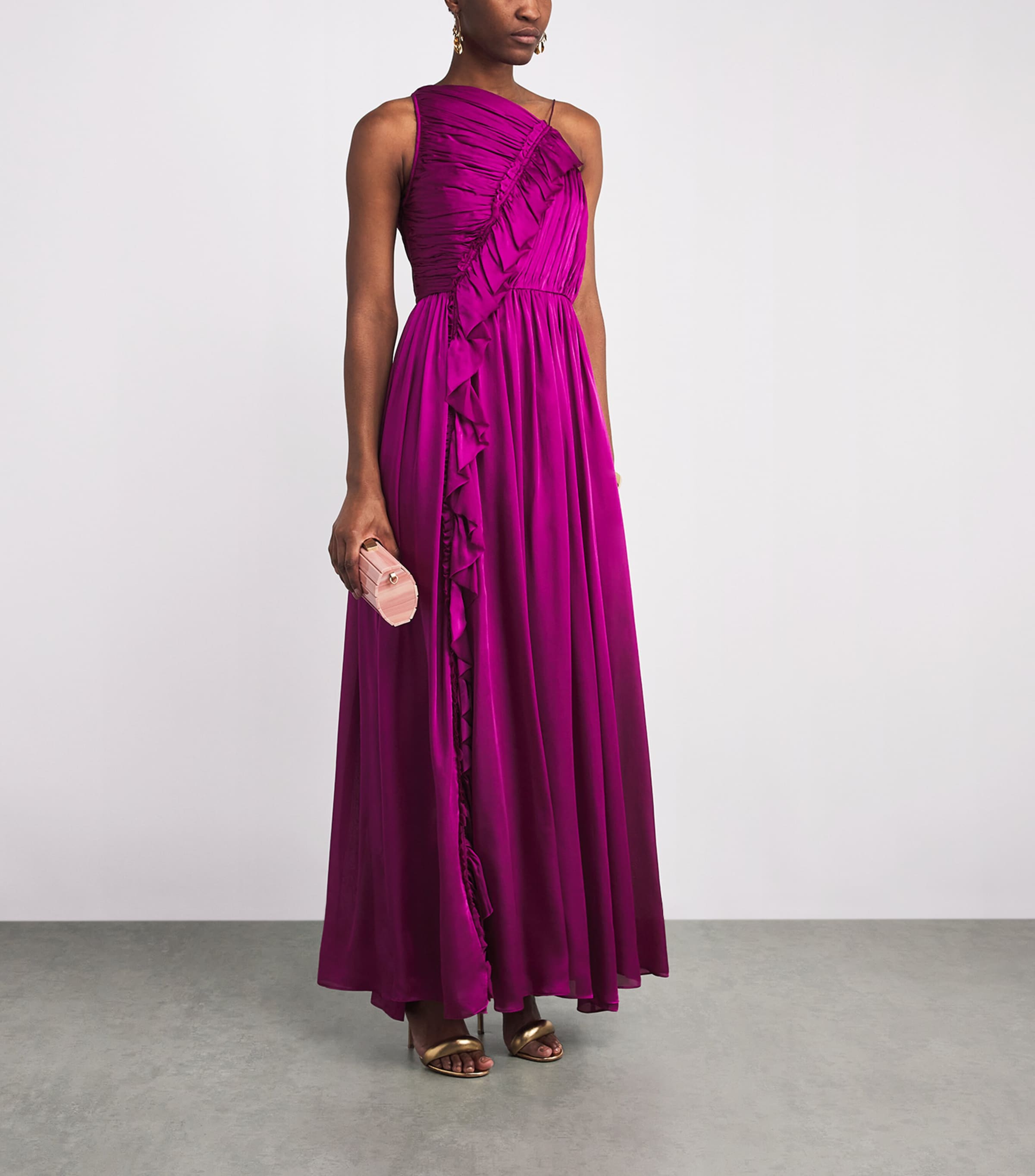 Silk Aisha Maxi Dress MULBERRY Image 2