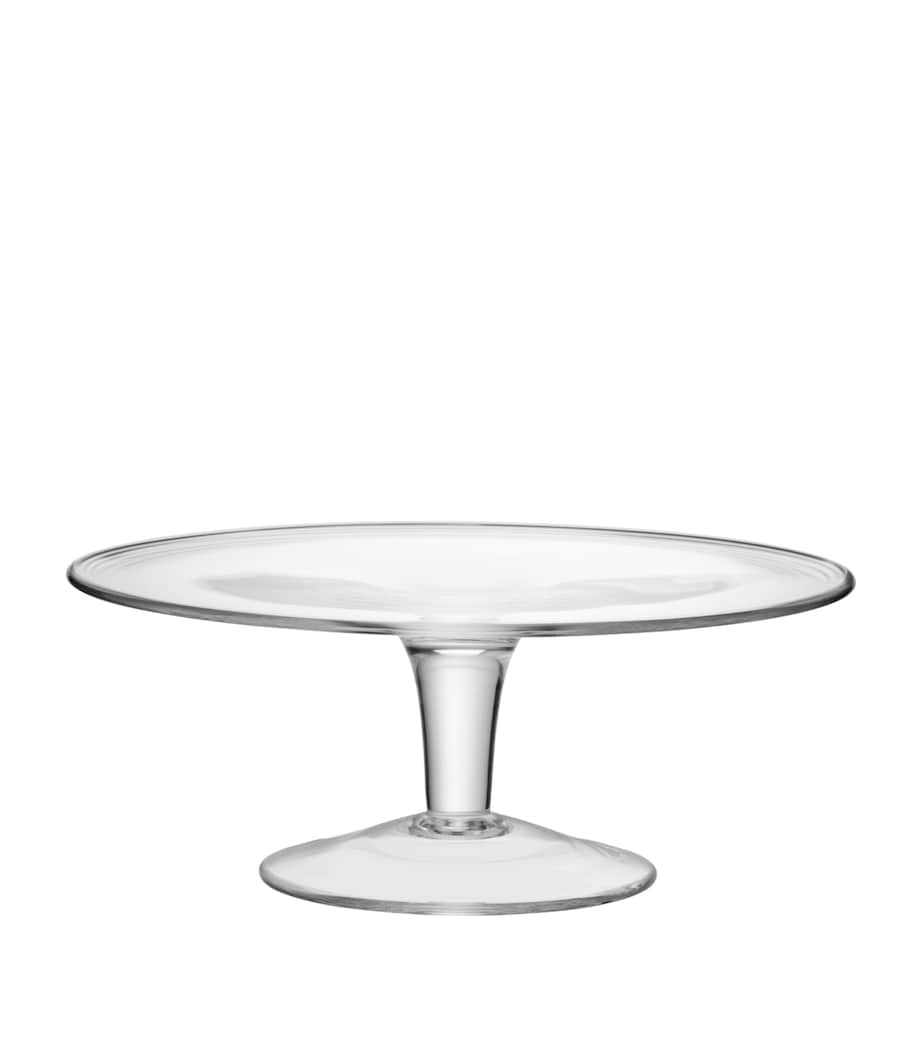 LSA International Glass Cake Stand (31cm) Clear Image 1