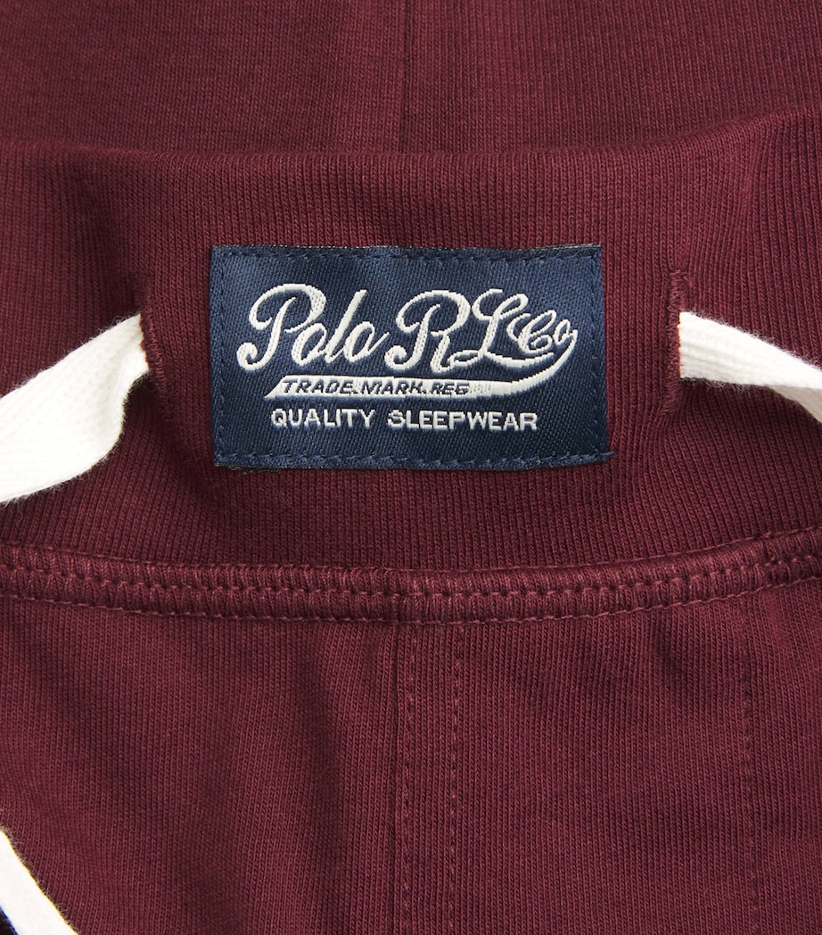 Jersey Lounge Shorts HARVARD WINE Image 5