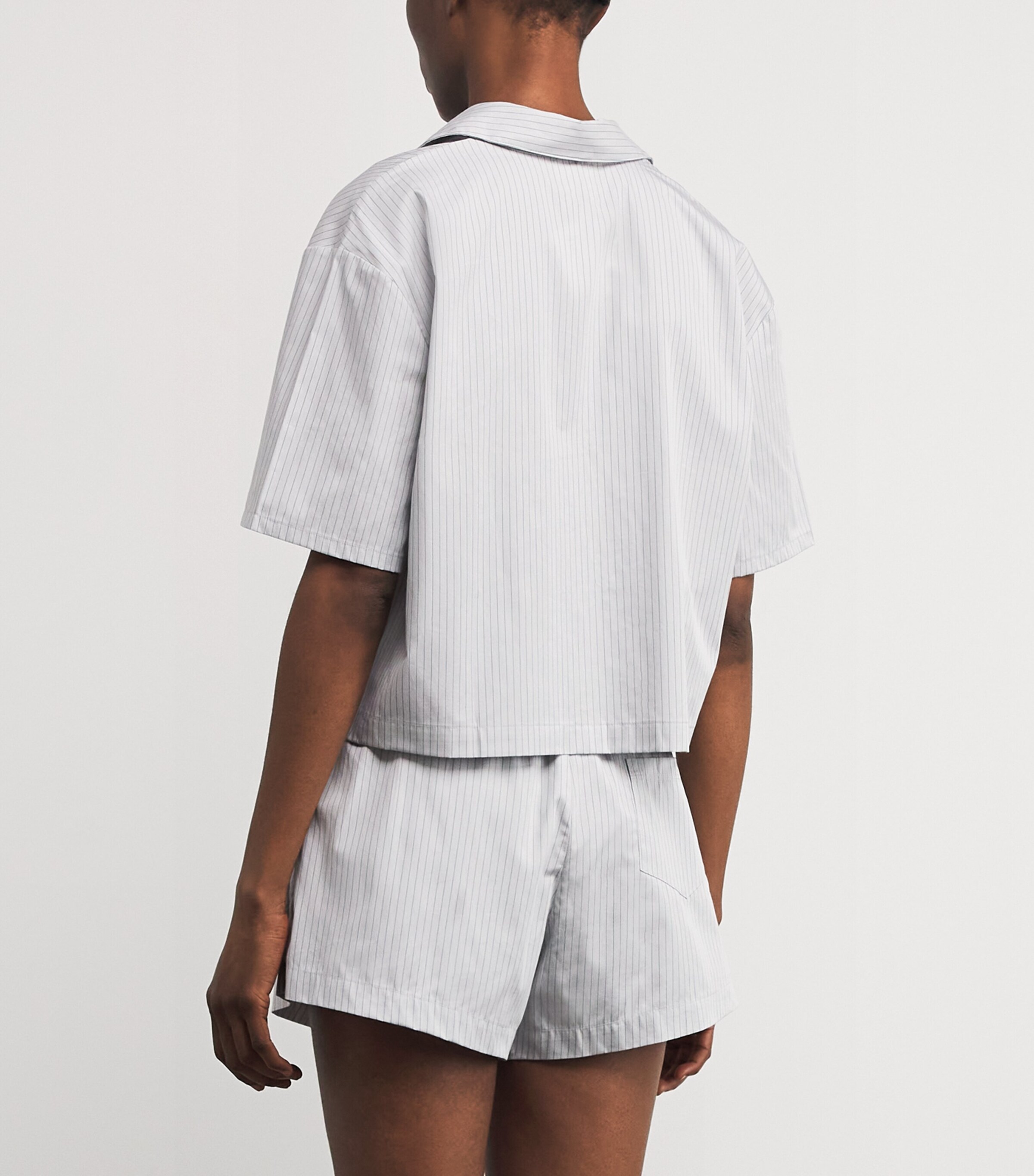 Stripe Yoshi Polo Shirt DOVE/FOREST STRIPE Image 4