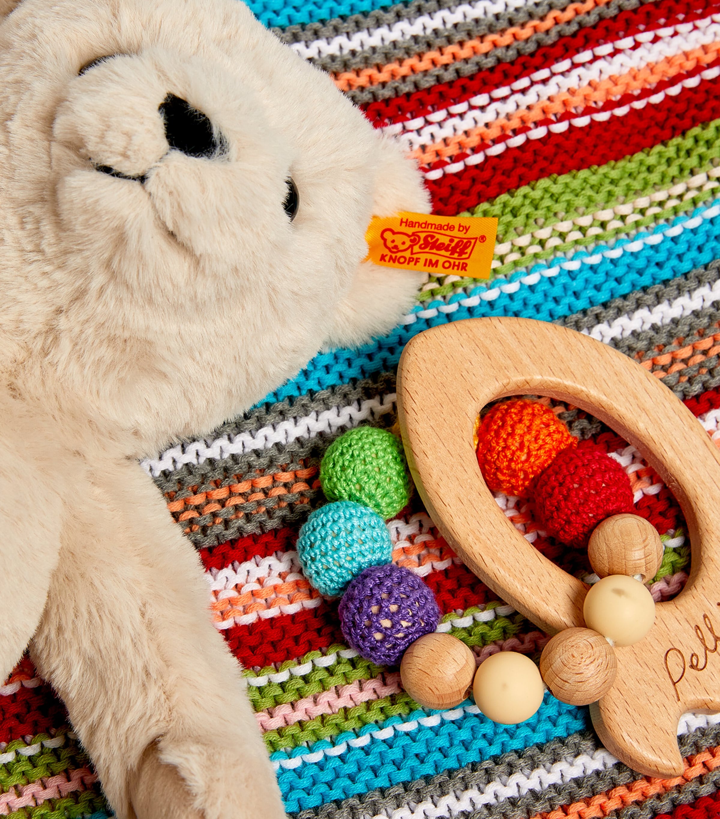 Contemporary New Baby Hamper RAINBOW Image 6