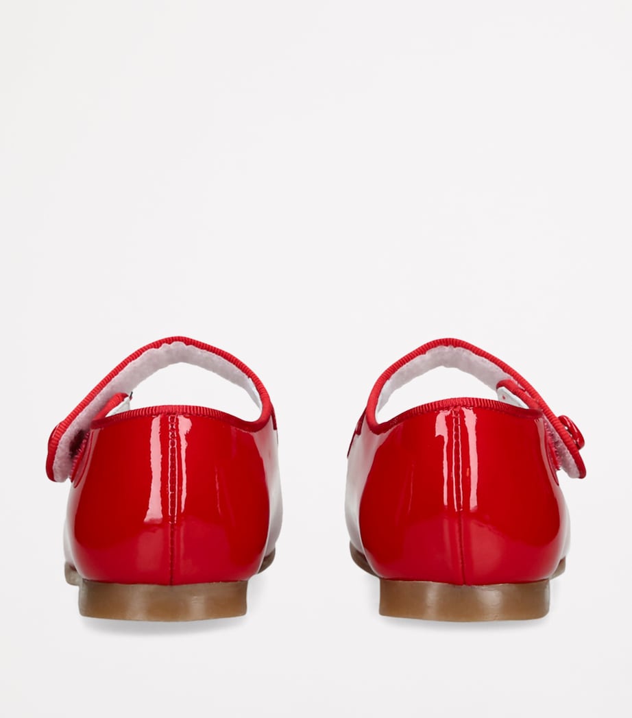 Patent Leather Catalina Mary Janes RED Image 2