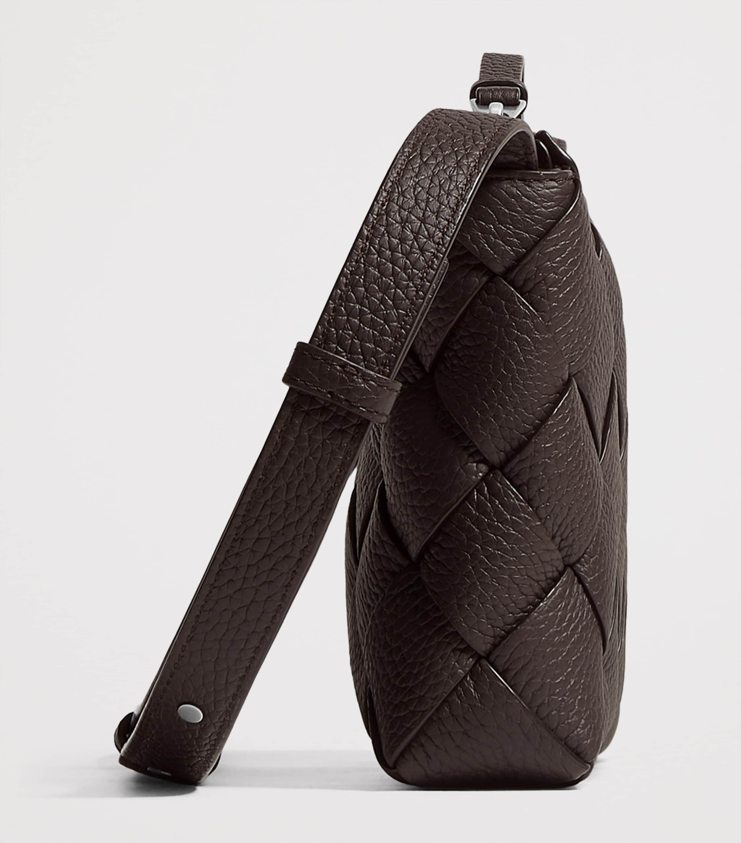 Bottega Veneta Leather Diago Cross-Body Bag Image 4