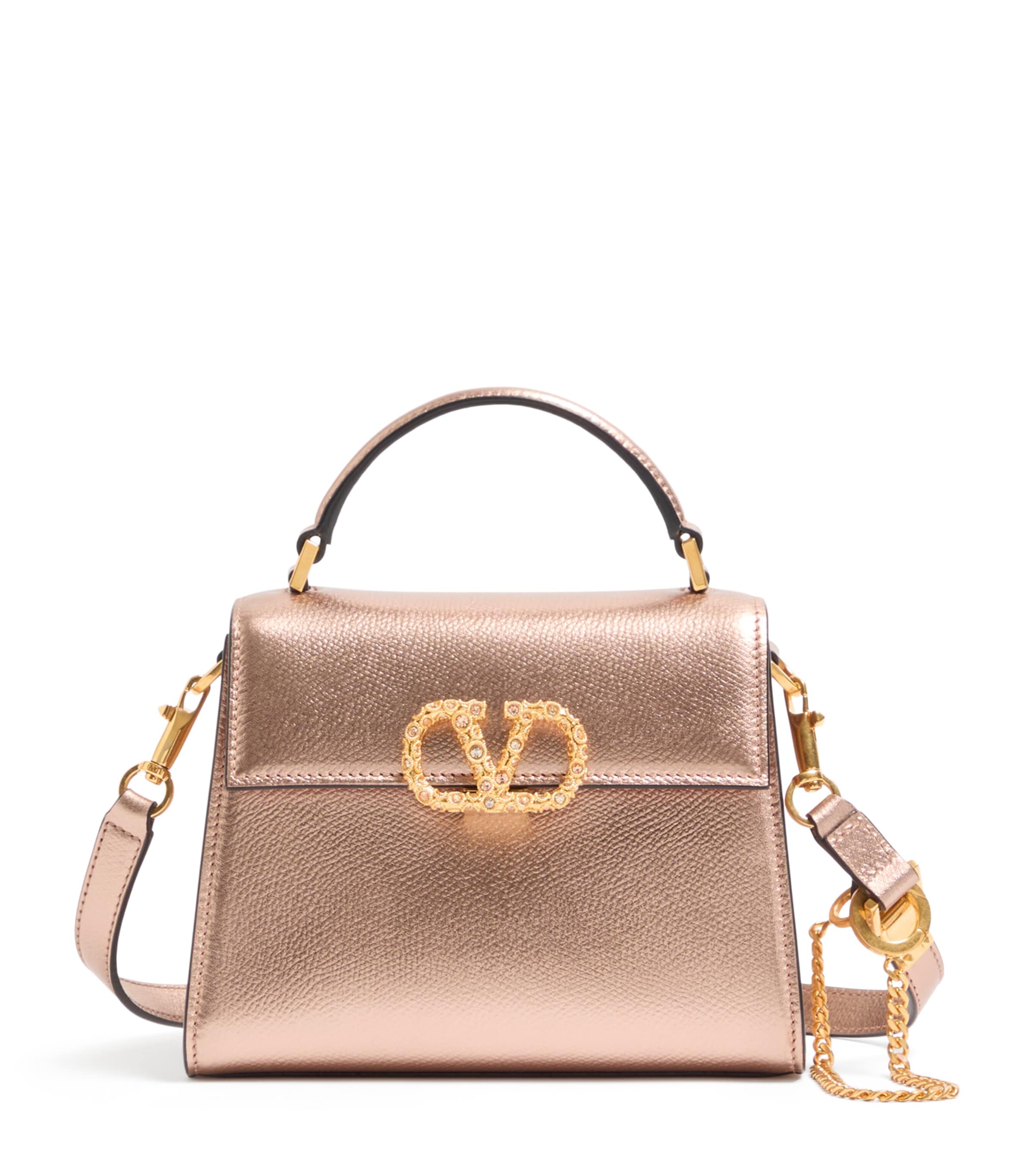 Mini Leather VSLING Top-Handle Bag C2E Image 1