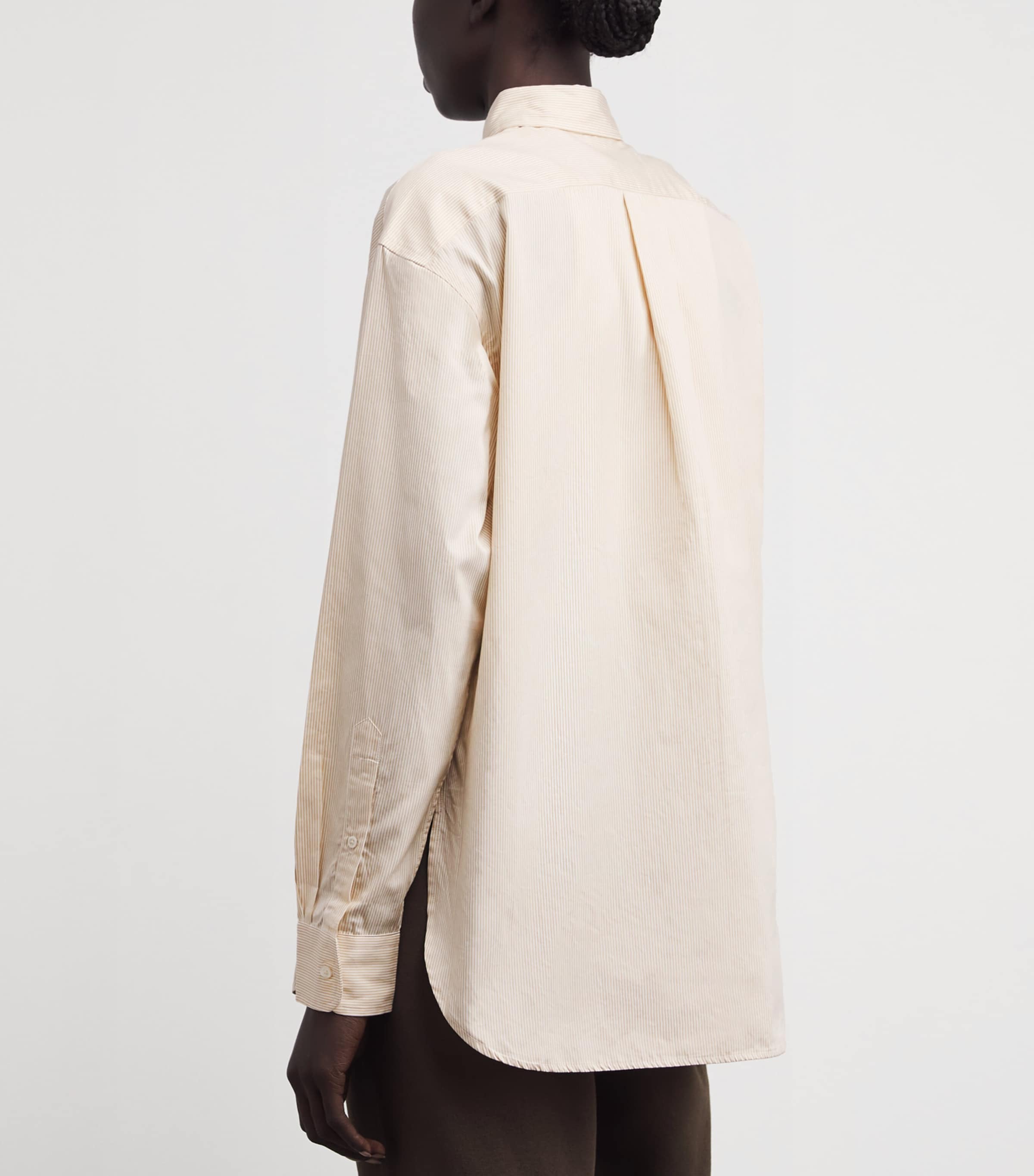 Stripe Polo Pony Shirt 2000D POLO TAN-WHITE Image 4