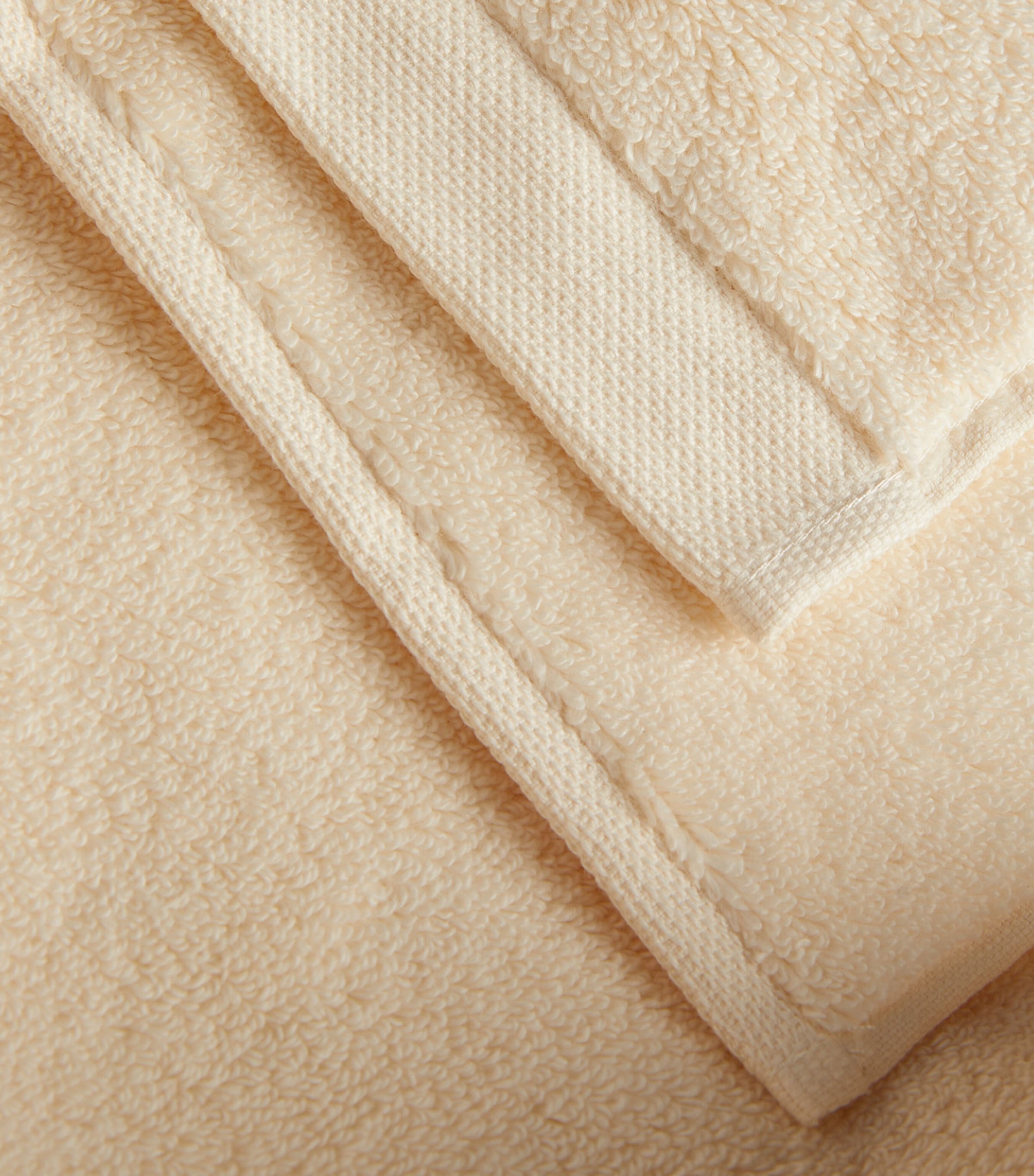 Olympia Bath Sheet (100cm x 180cm) IVORY Image 3