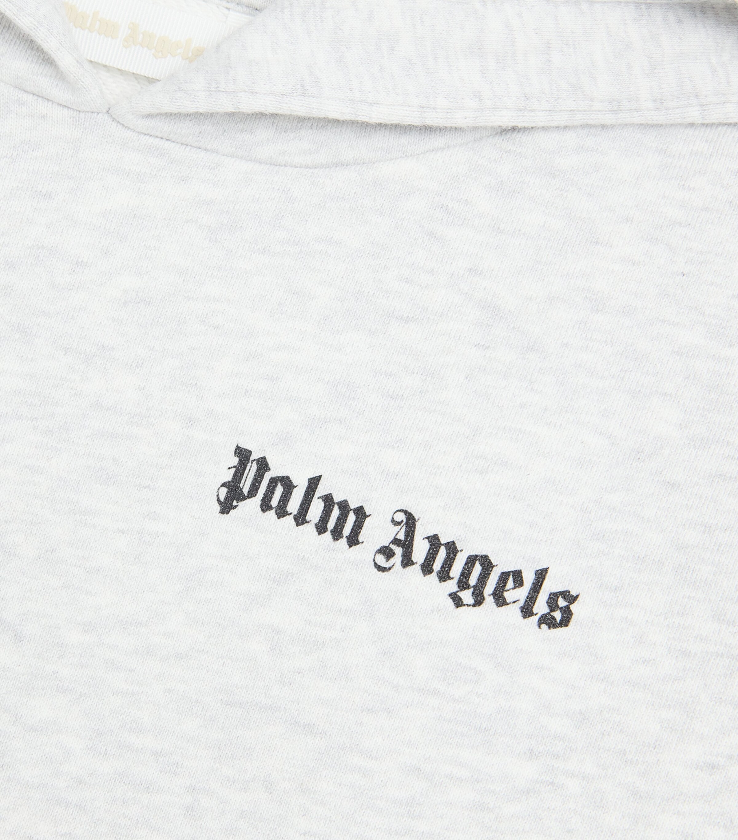 Palm Angels Kids Cotton Logo Hoodie (4-12+ Years) Mel Black Image 3