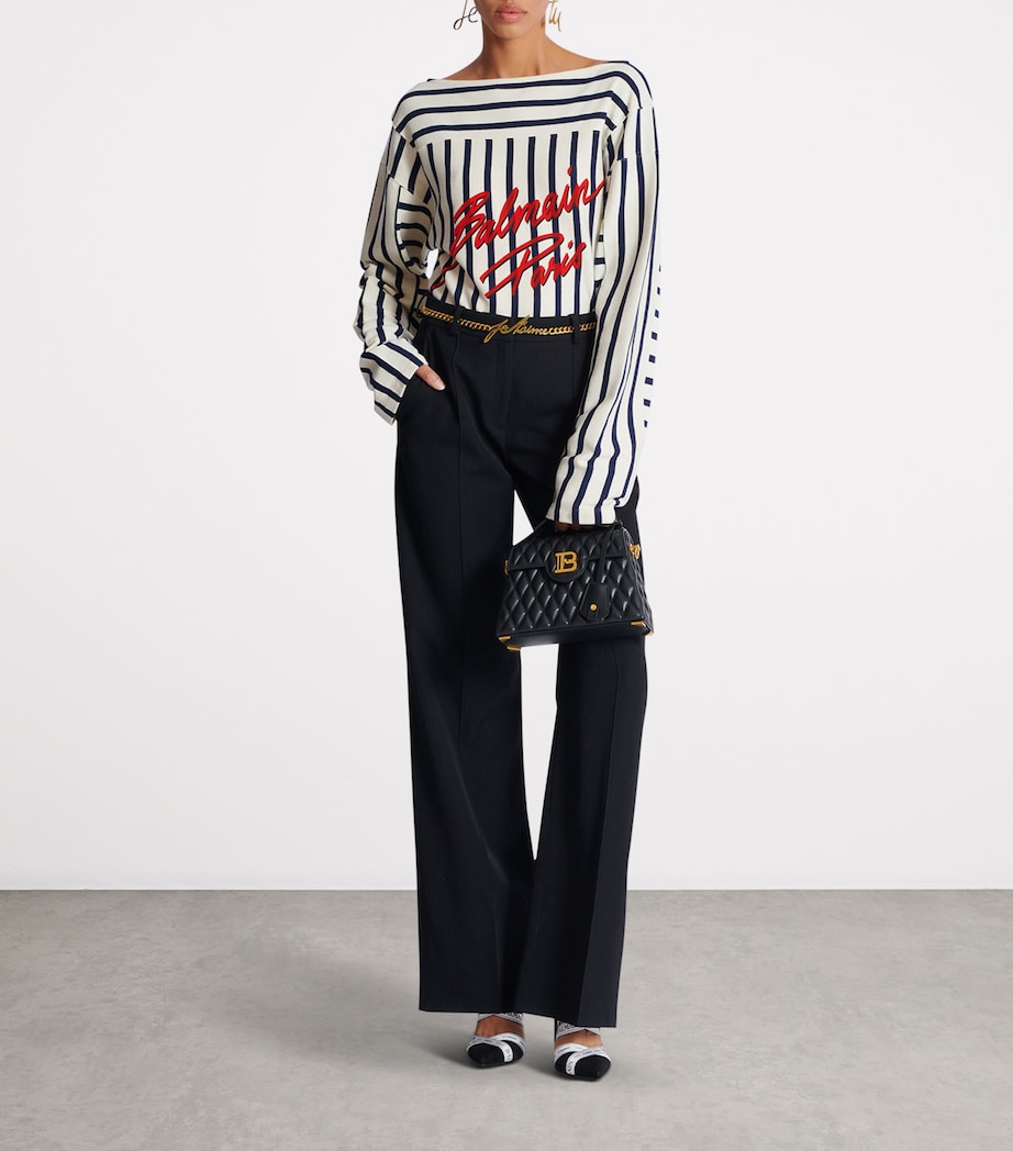 Leather B-Buzz Dynasty Shoulder Bag 0PA NOIR Image 5