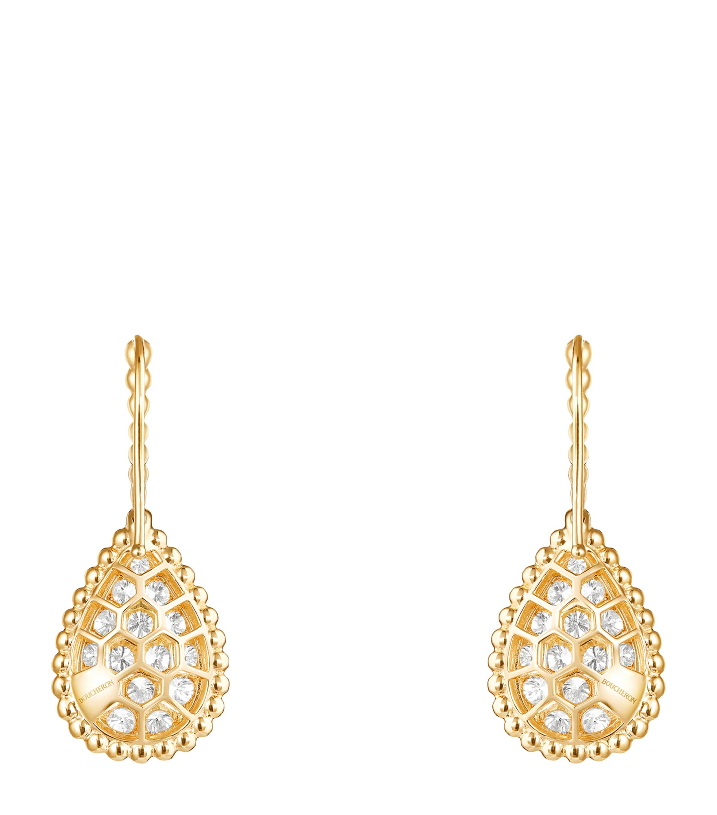 Yellow Gold Serpent Bohème Sleepers Earrings YELLOW GOLD Image 3