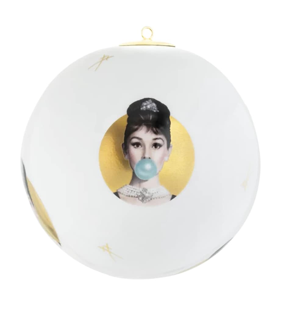 x Michael Moebius Audrey Porcelain Bauble WHITE Image 1