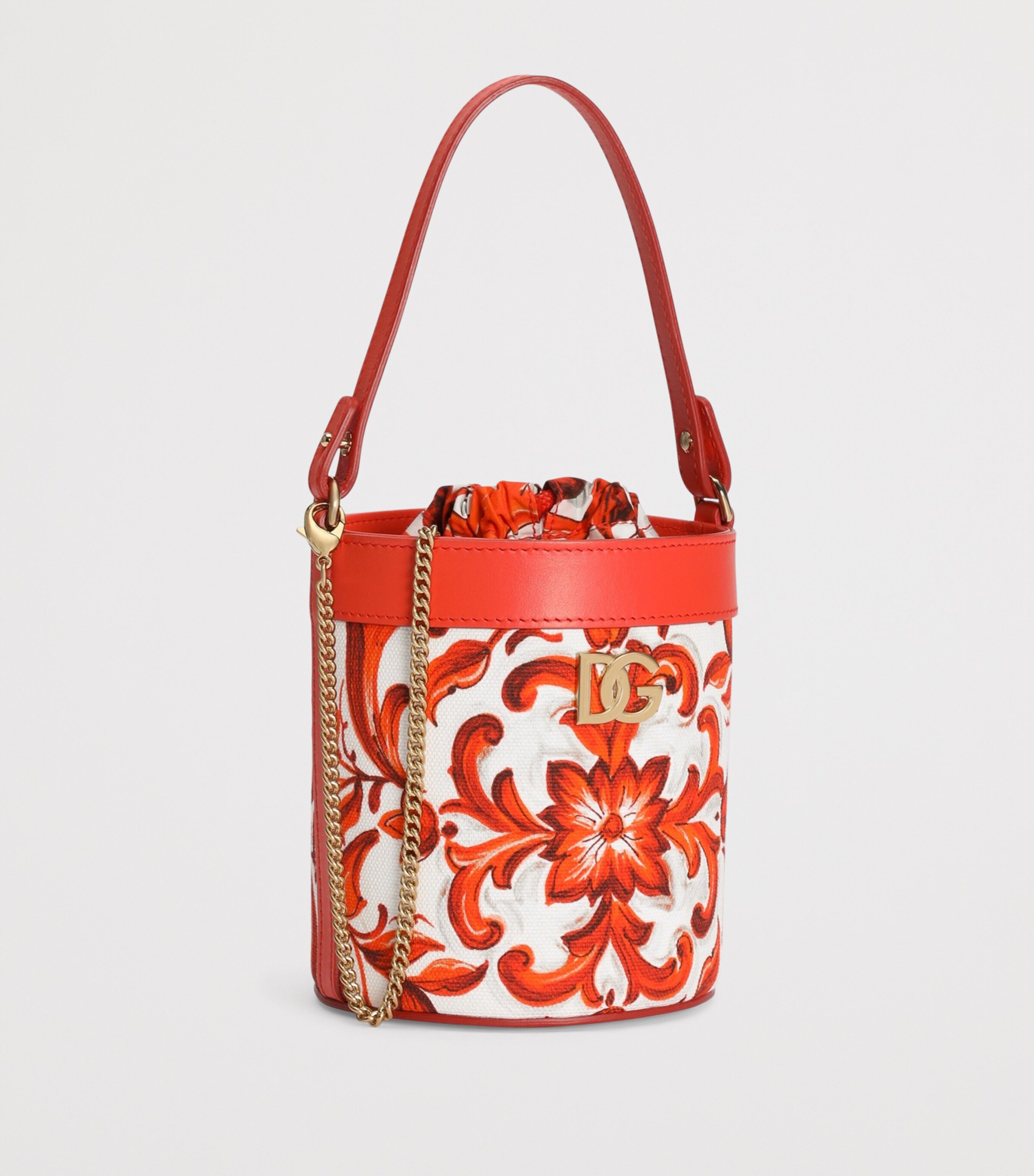 Dolce&Gabbana Kids Majolica Bucket Bag Maiolica Ar Image 2