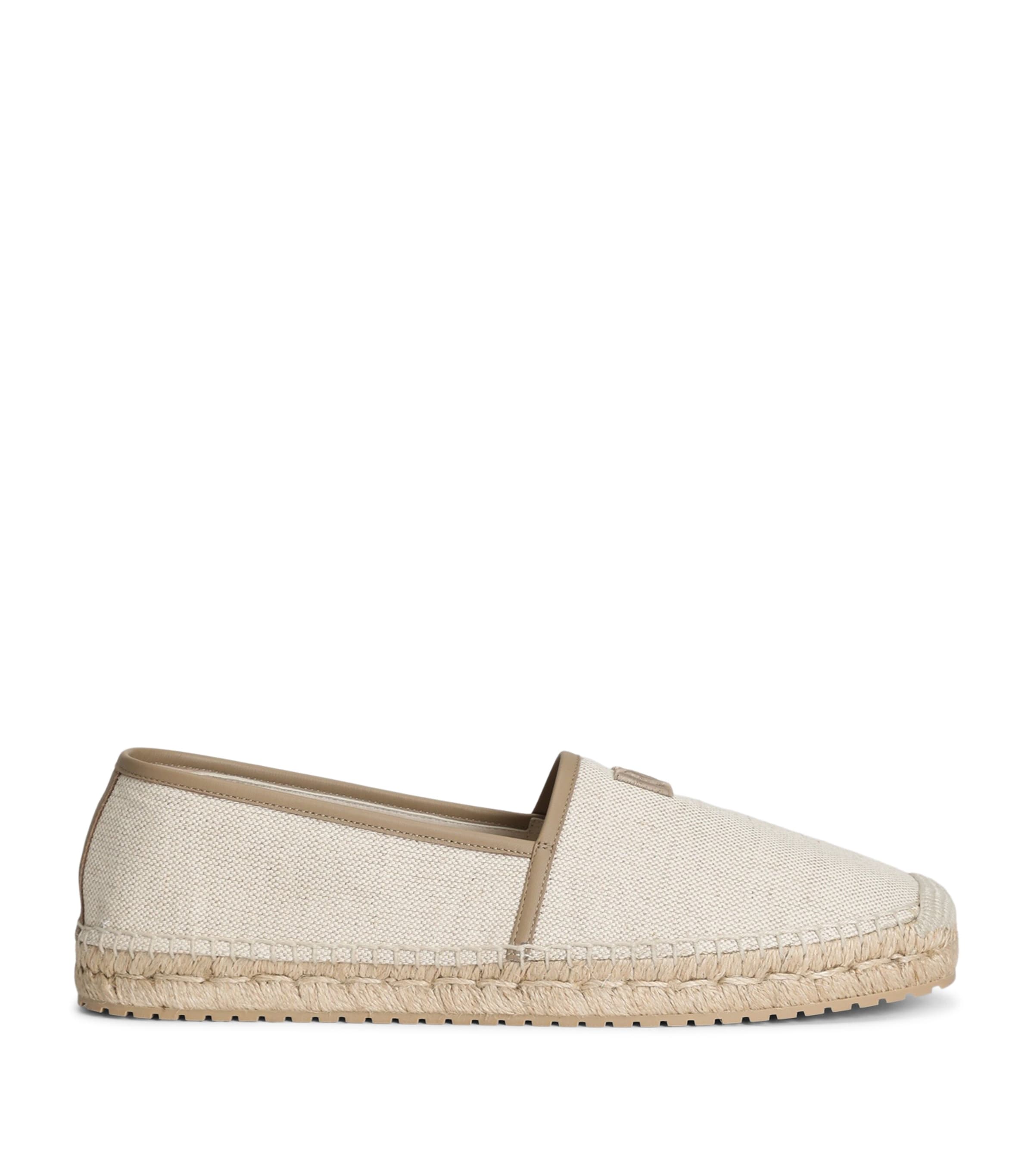 Dolce&Gabbana Logo Espadrilles Ivory/sand Image 1