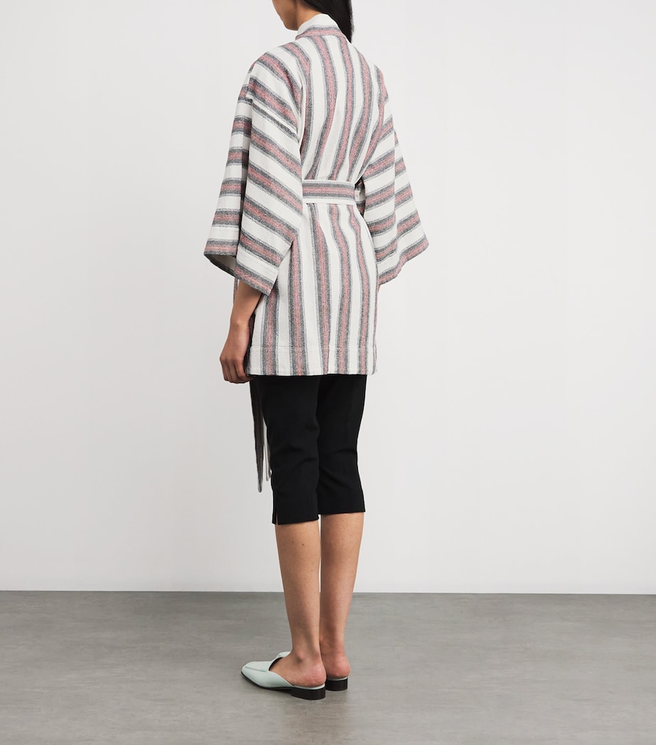 Stripe Balthaza Robe Dress BALTHAZA STRIPE Image 4