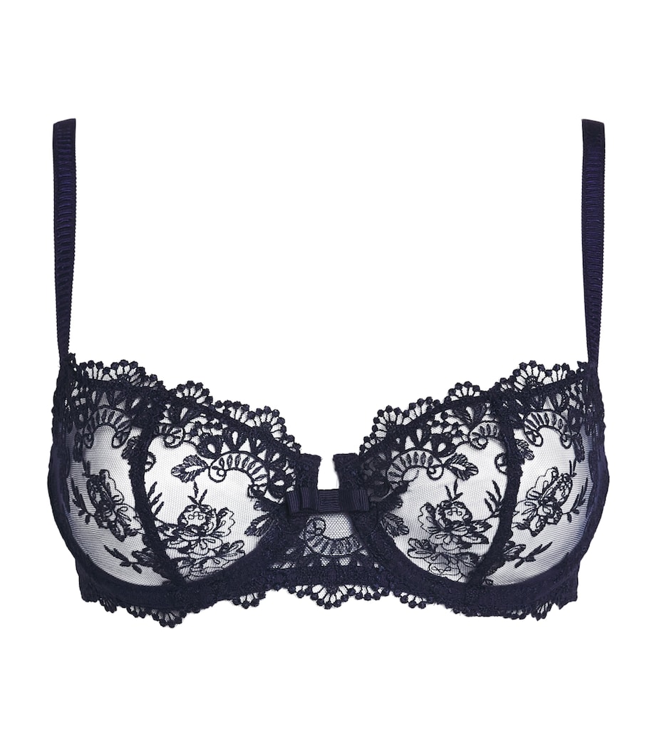 Simone Perele Womens Passion Half-Cup Bra Midnight Image 1