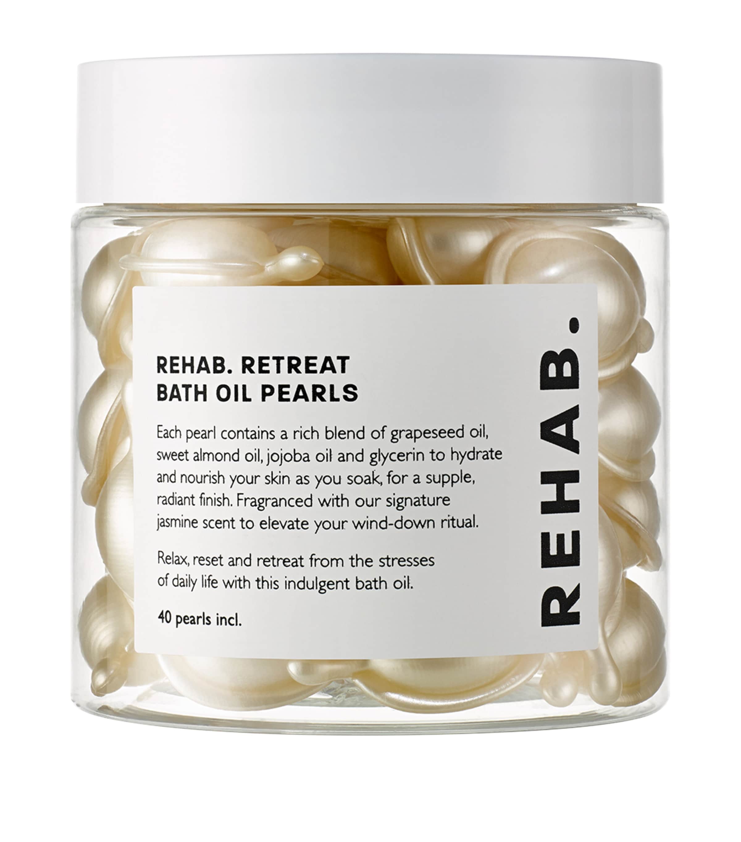REHAB. Retreat Bath Pearls (40ml) Image 1