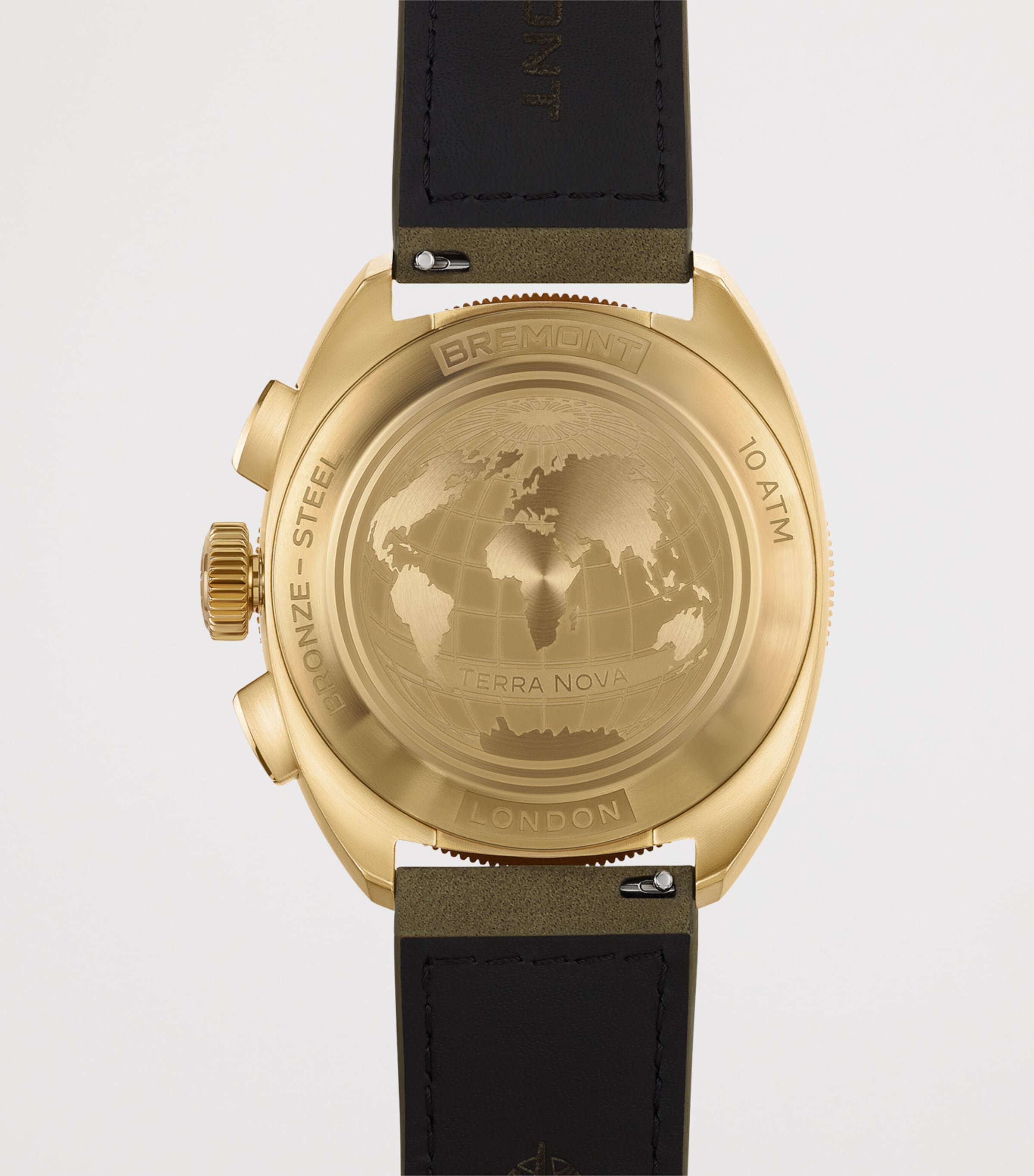 Bronze Terra Nova Chronograph Watch 42.5mm GREEN Image 2