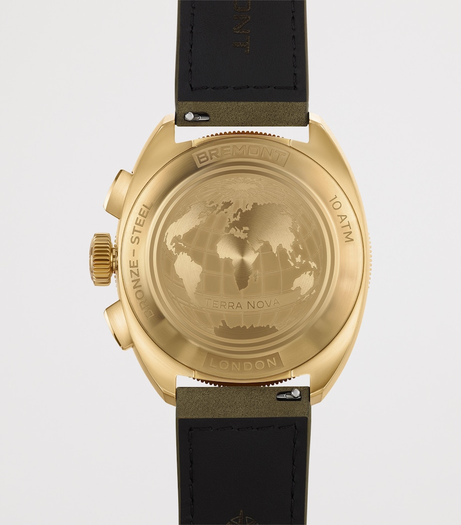 Bronze Terra Nova Chronograph Watch 42.5mm GREEN Image 2