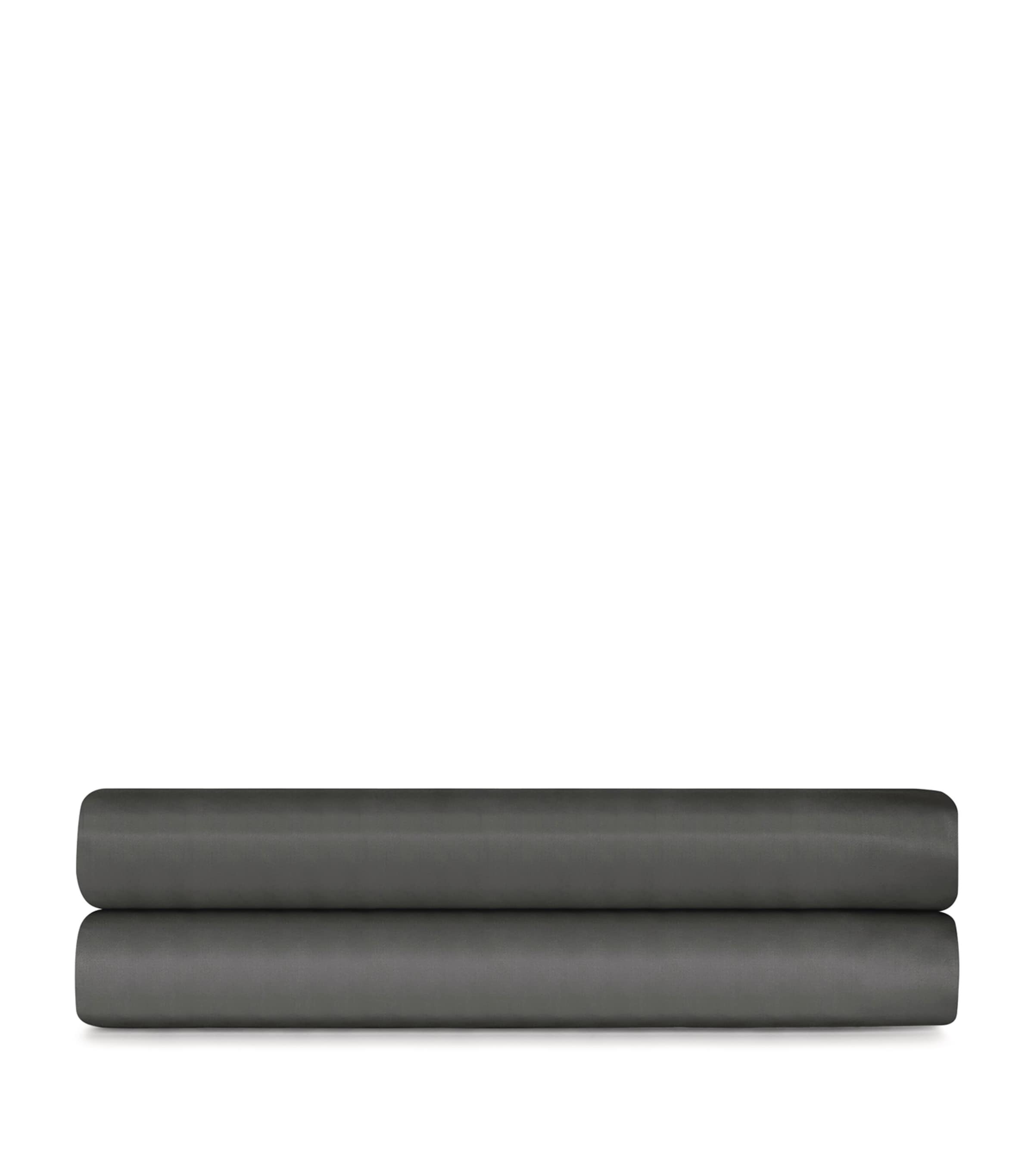 Ralph Lauren Home Langdon Double Fitted Sheet (140cm x 200cm) Graphite Image 2
