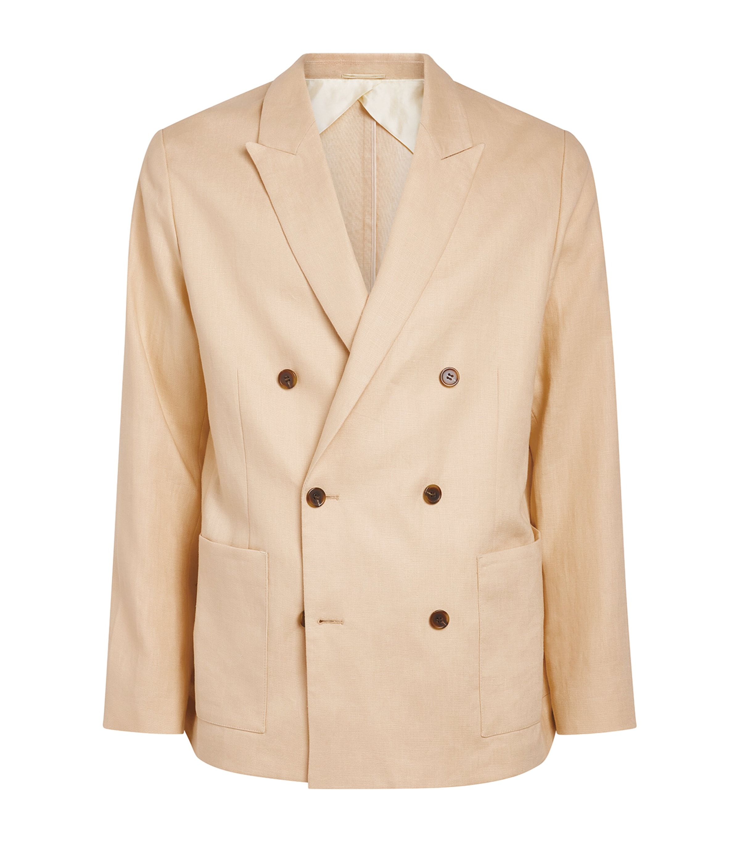 NN.07 Linen Jordin Blazer Honey Silk