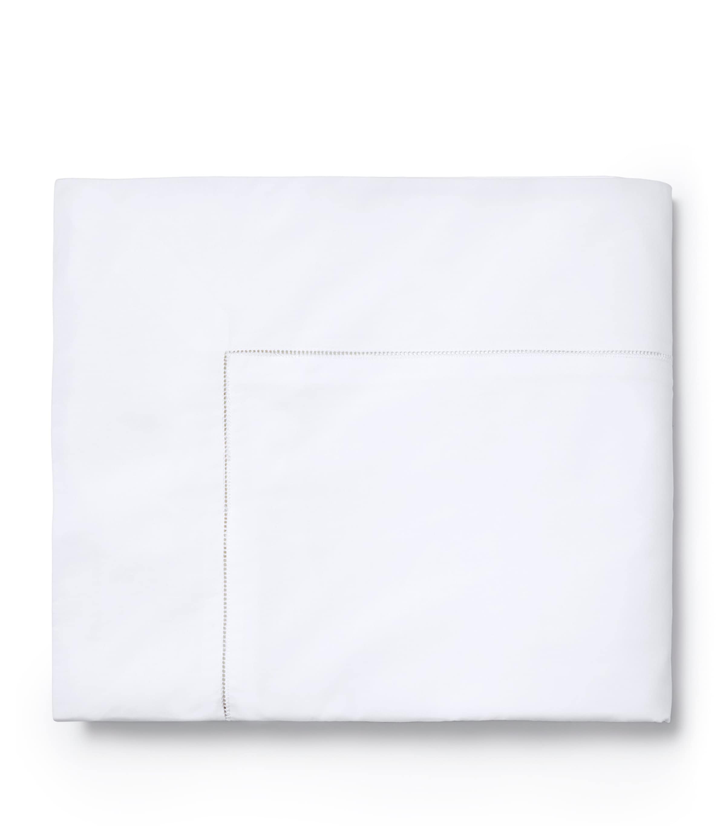 Sferra Giza 45 Super King Duvet Cover (260cm x 220cm) White Image 2