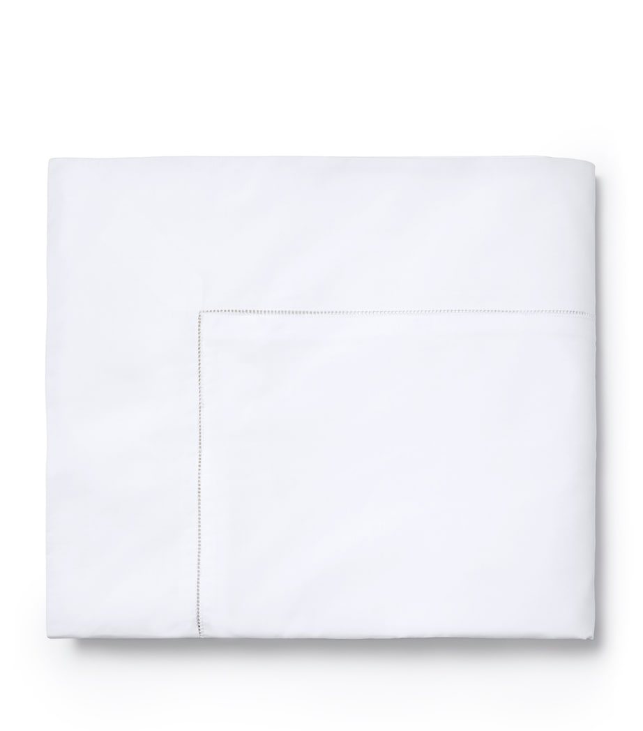 Sferra Giza 45 Super King Duvet Cover (260cm x 220cm) White Image 2