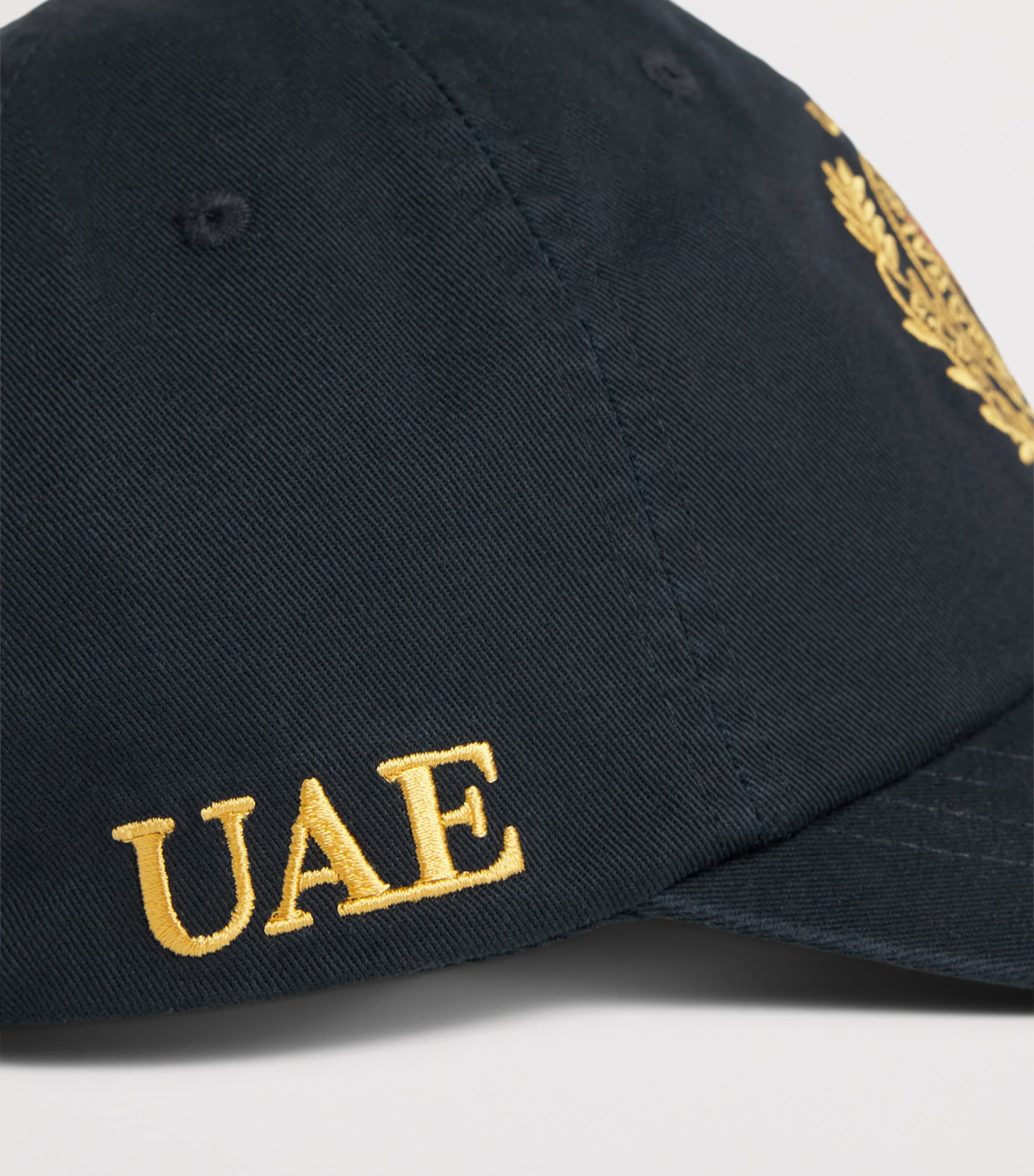 Polo Ralph Lauren Cotton Twill UAE Crest Baseball Cap Polo Black Image 4