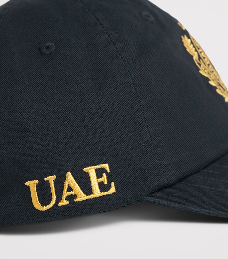 Polo Ralph Lauren Cotton Twill UAE Crest Baseball Cap Polo Black Image 4
