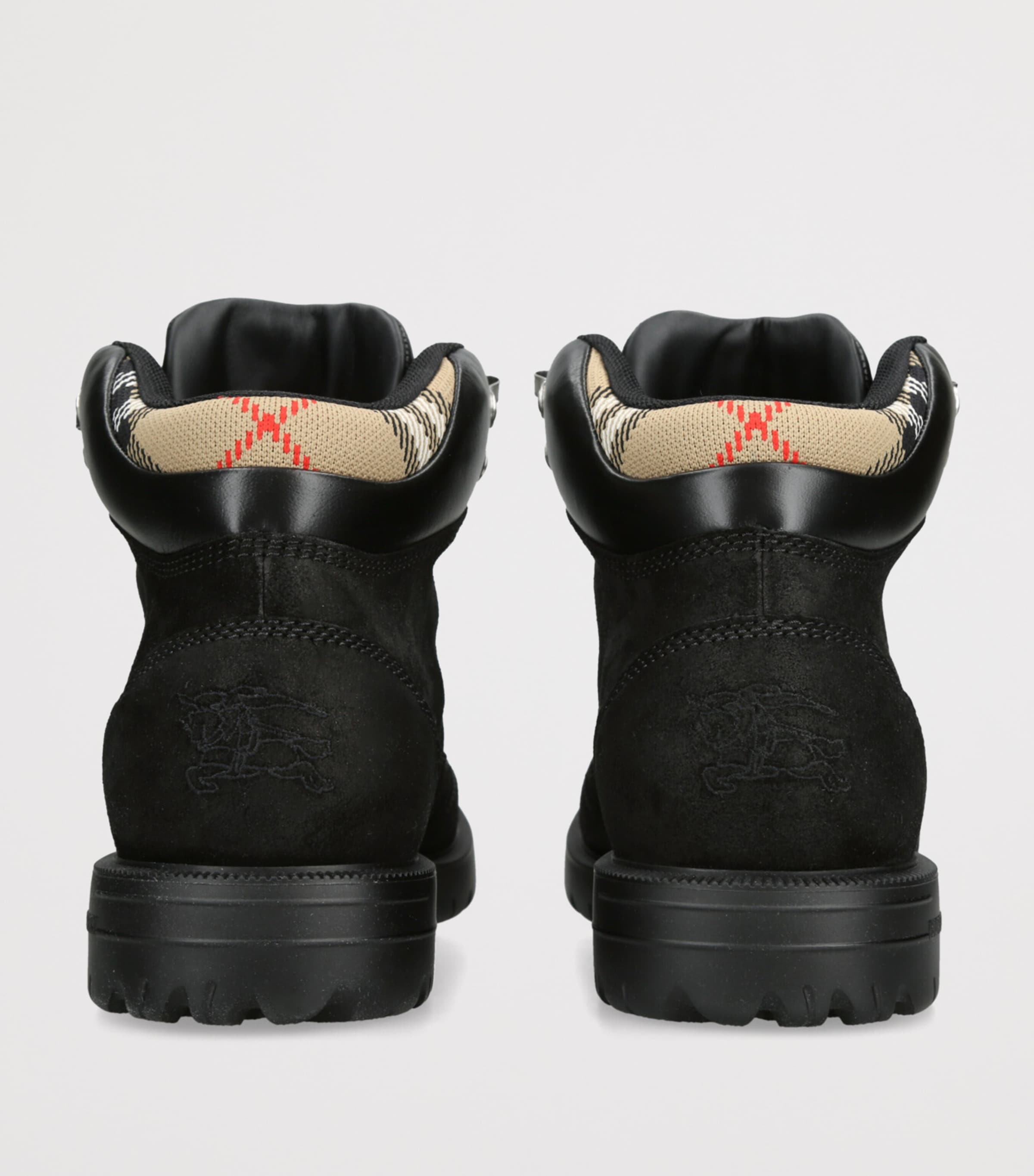 Suede Moor Hiking Boots BLACK Image 2