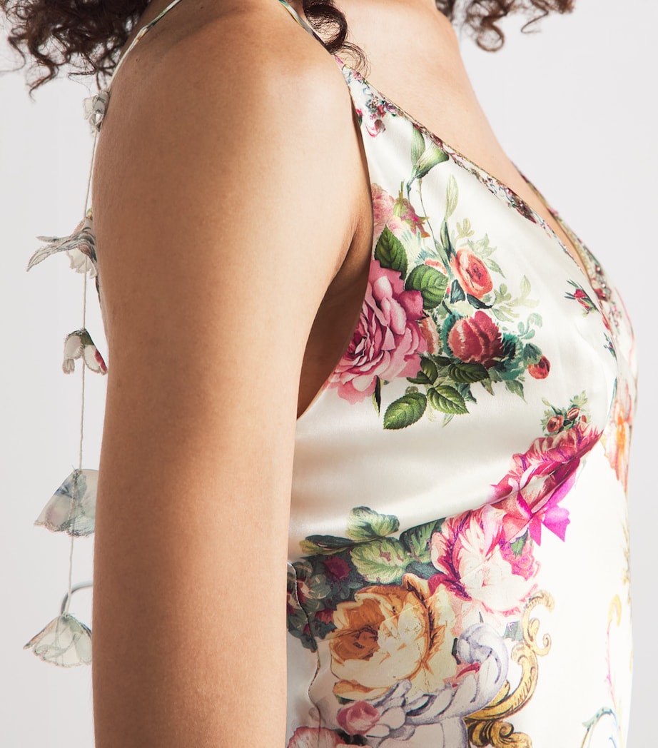 Camilla Womens Silk Printed Slip Dress Torero Libertine Image 3